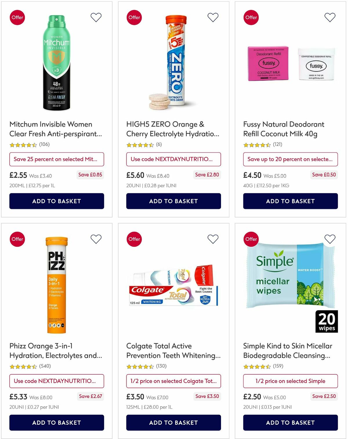 Boots Offers from 16 April