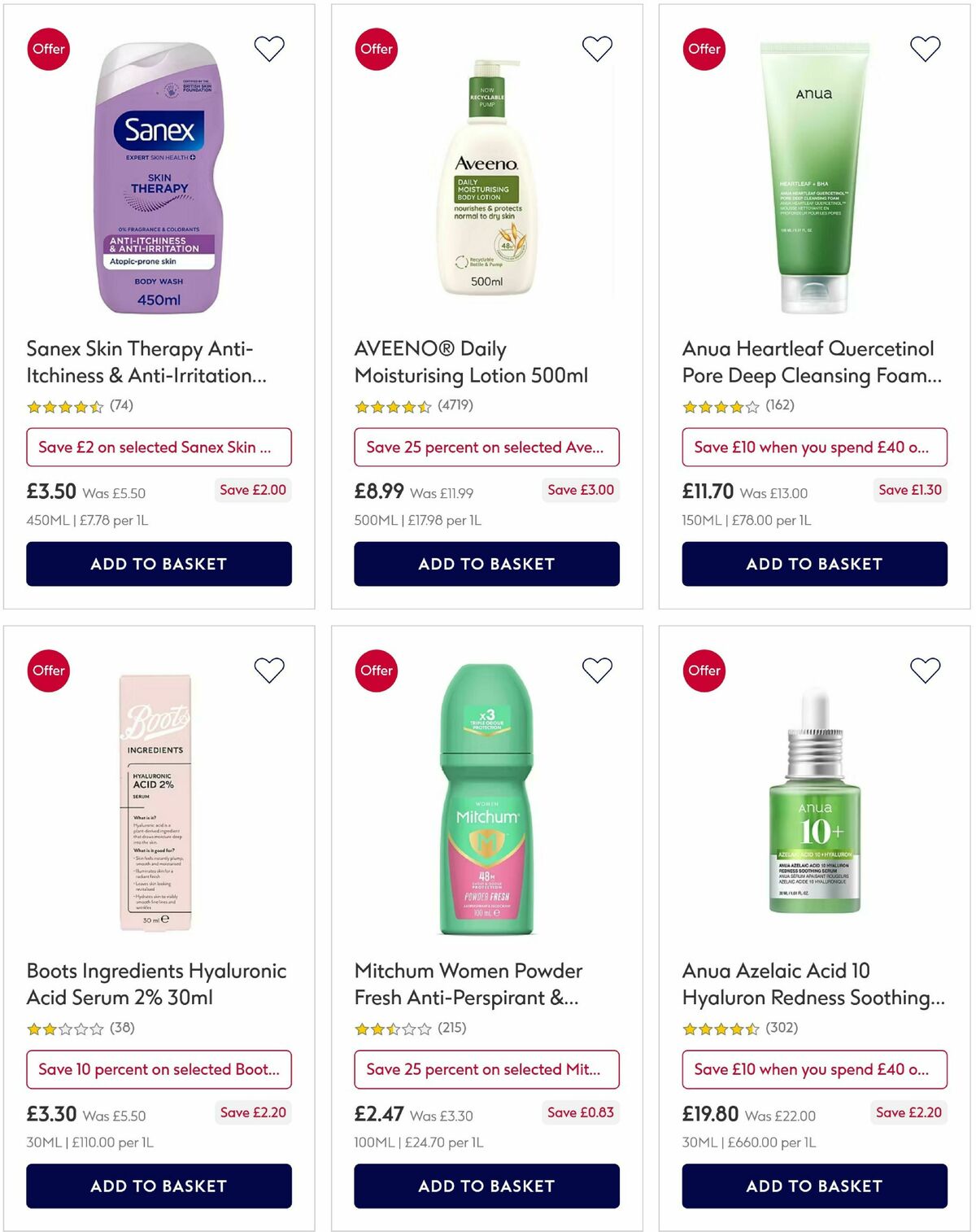 Boots Offers from 16 April