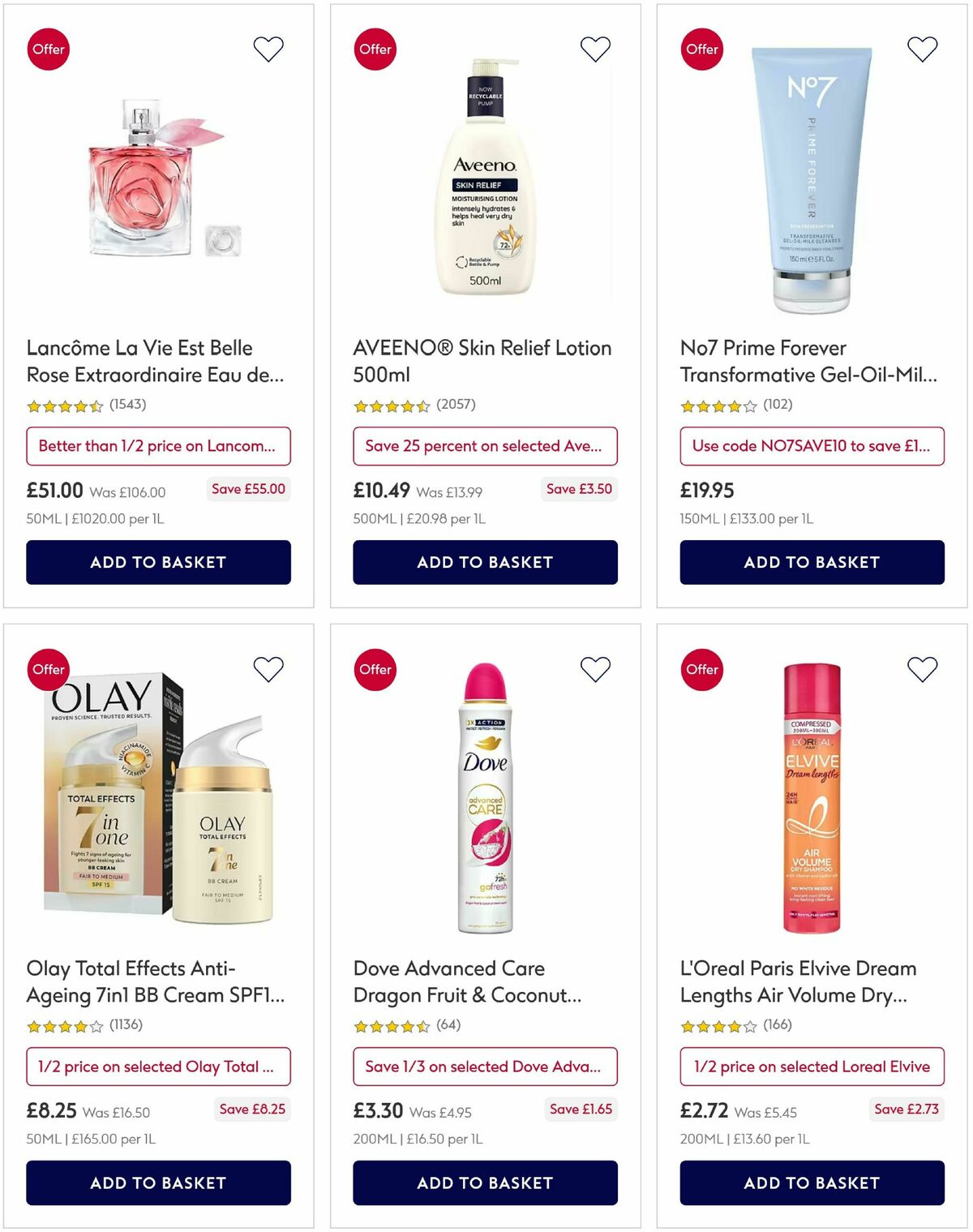 Boots Offers from 16 April