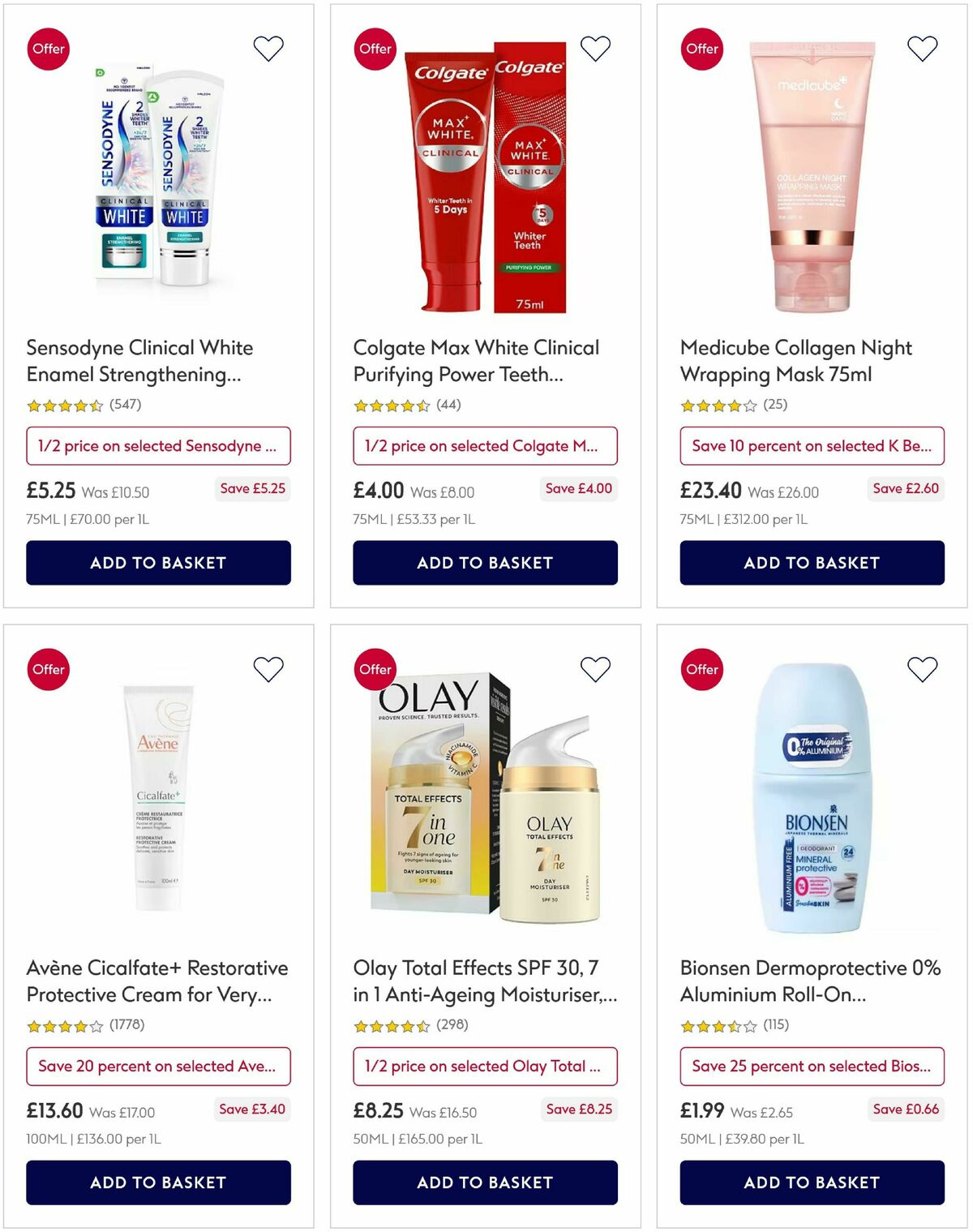 Boots Offers from 16 April
