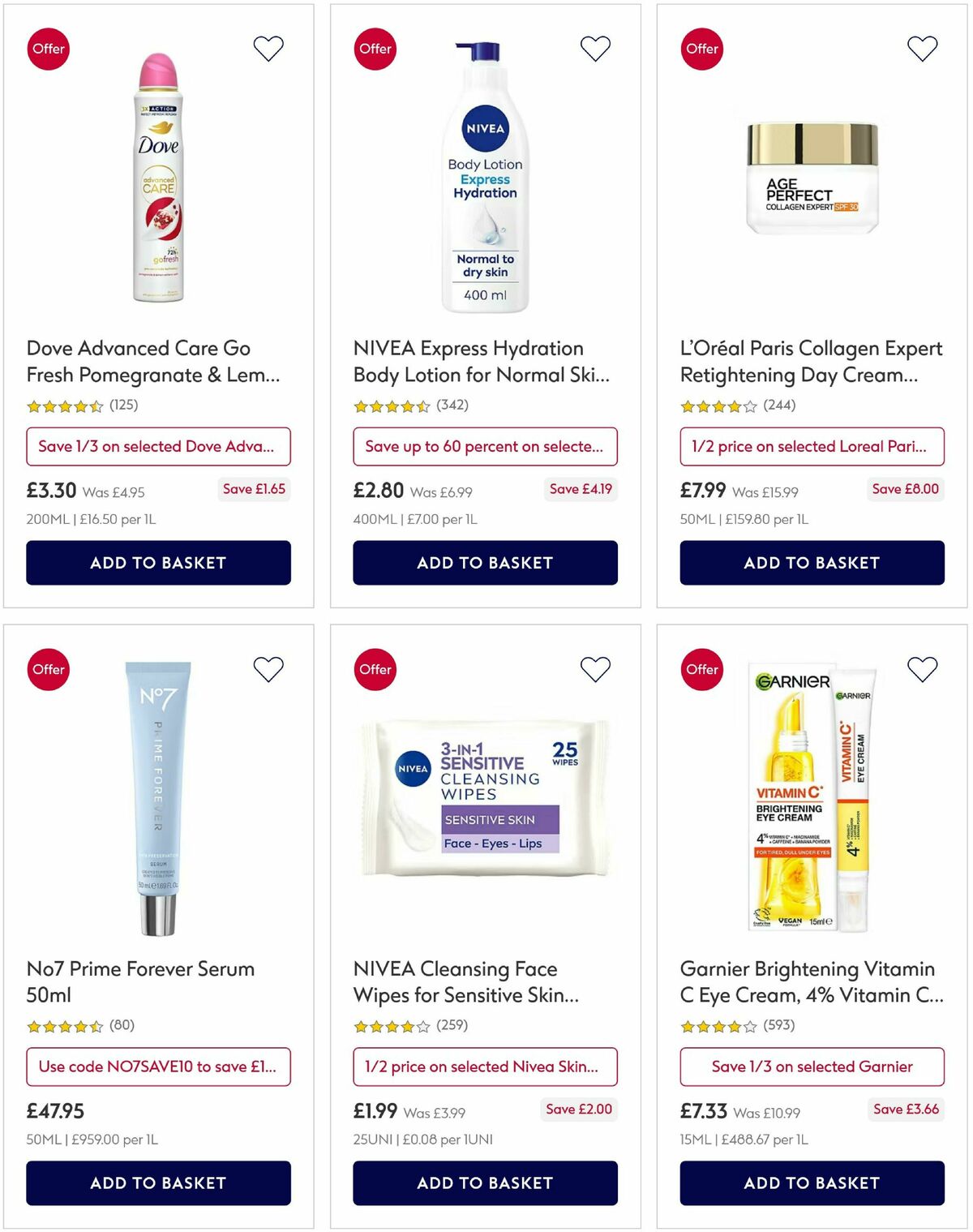 Boots Offers from 16 April