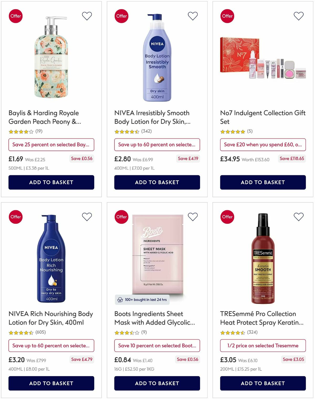 Boots Offers from 16 April