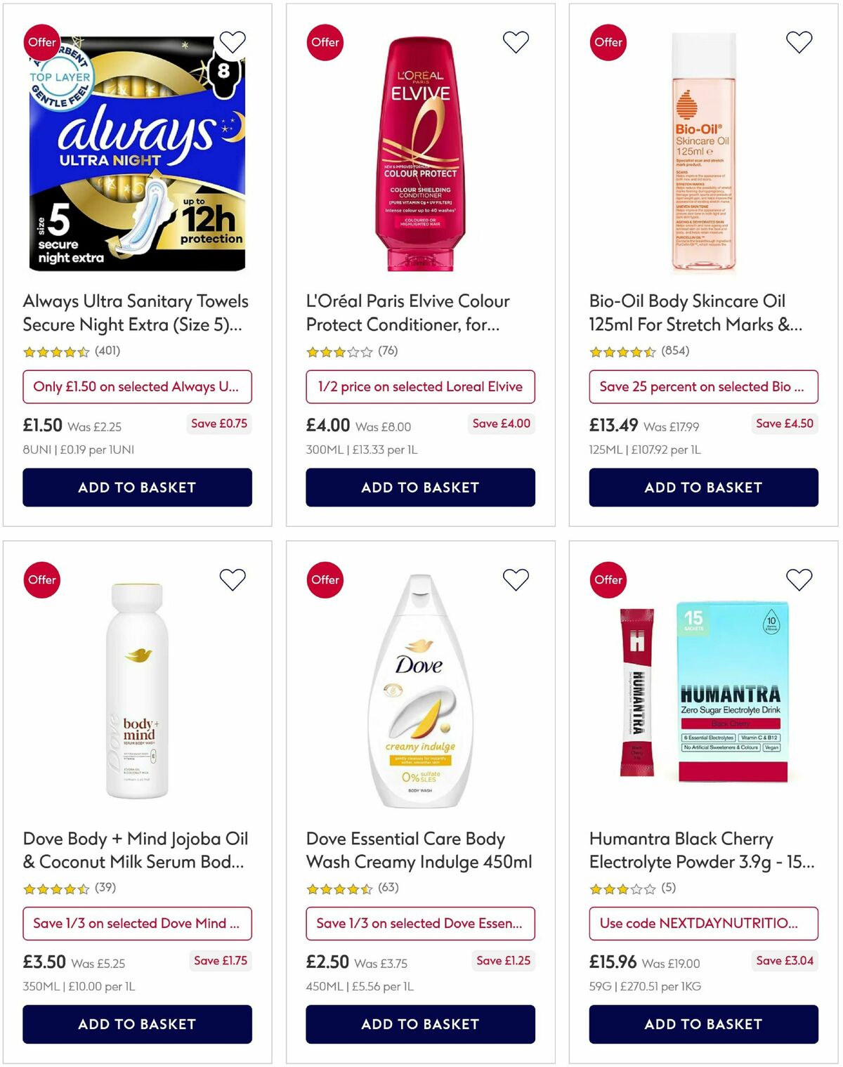 Boots Offers from 16 April