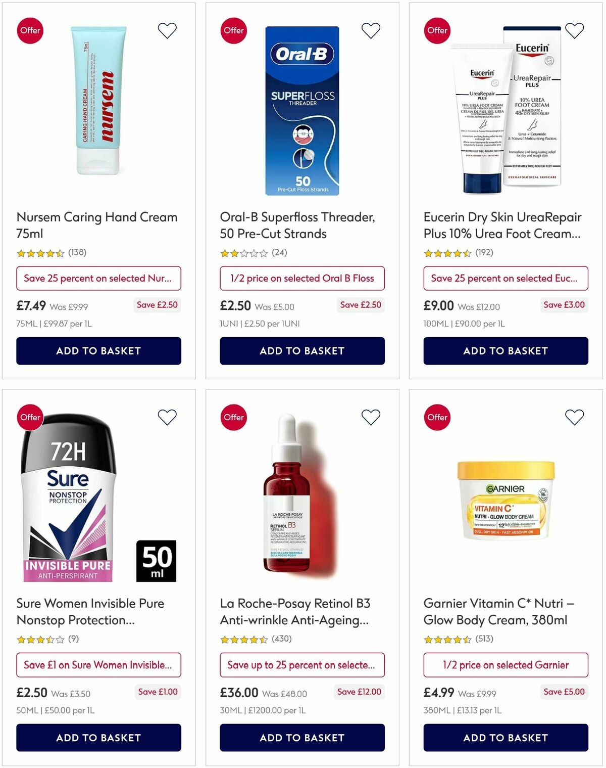 Boots Offers from 16 April