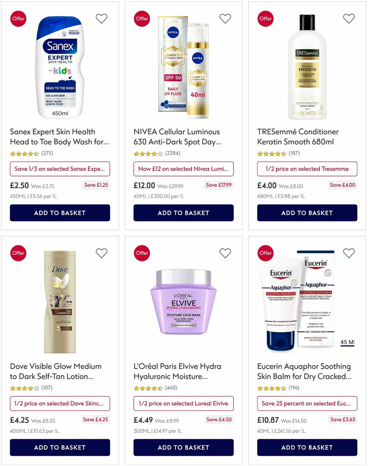 Boots Offers from 16 April