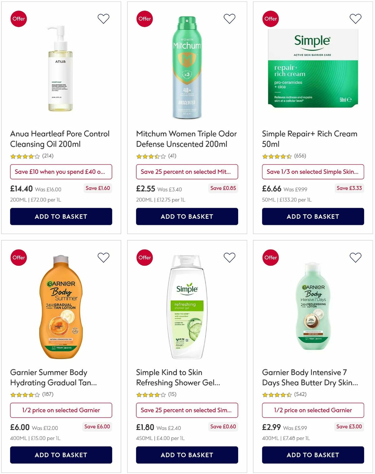 Boots Offers from 16 April