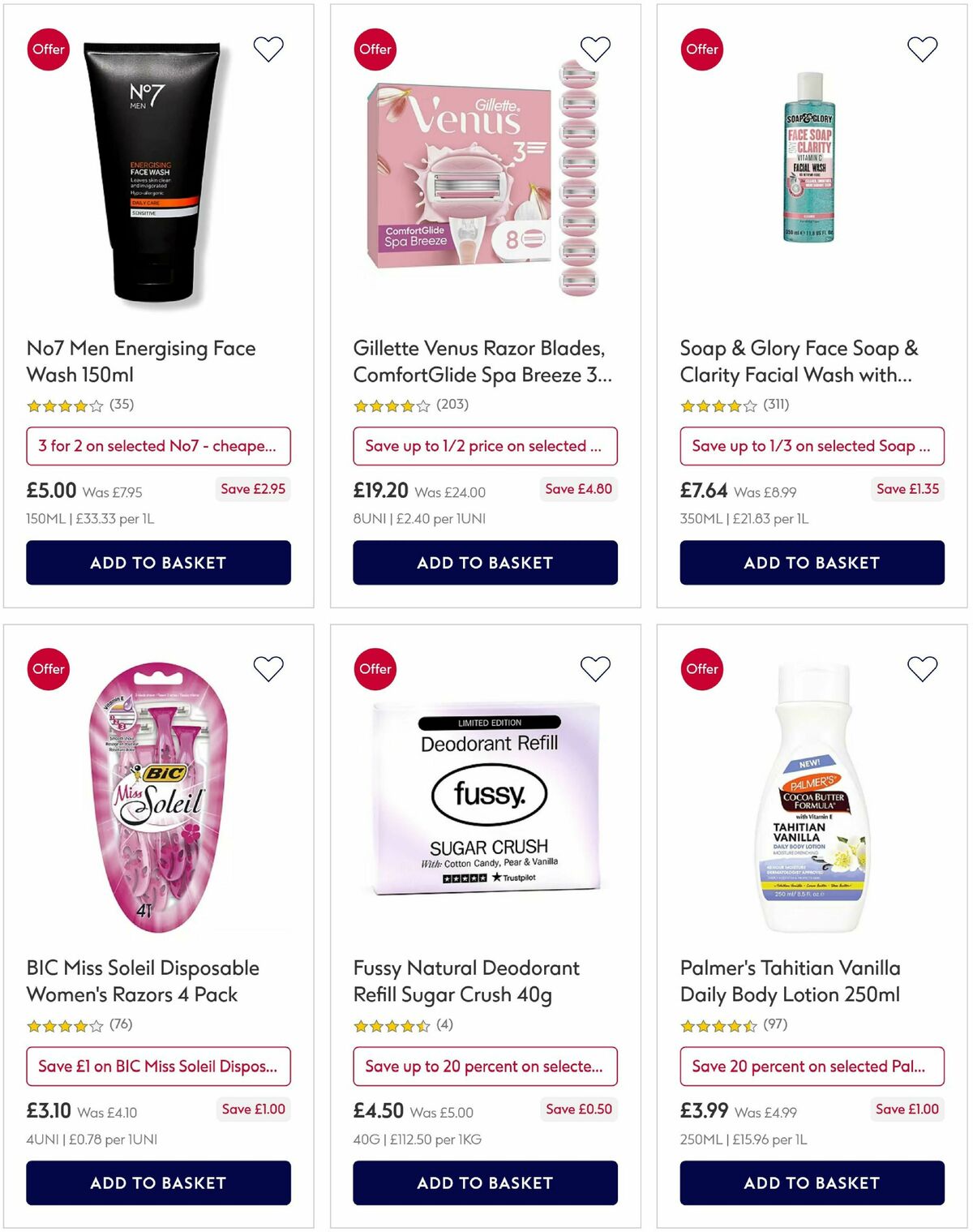Boots Offers from 16 April