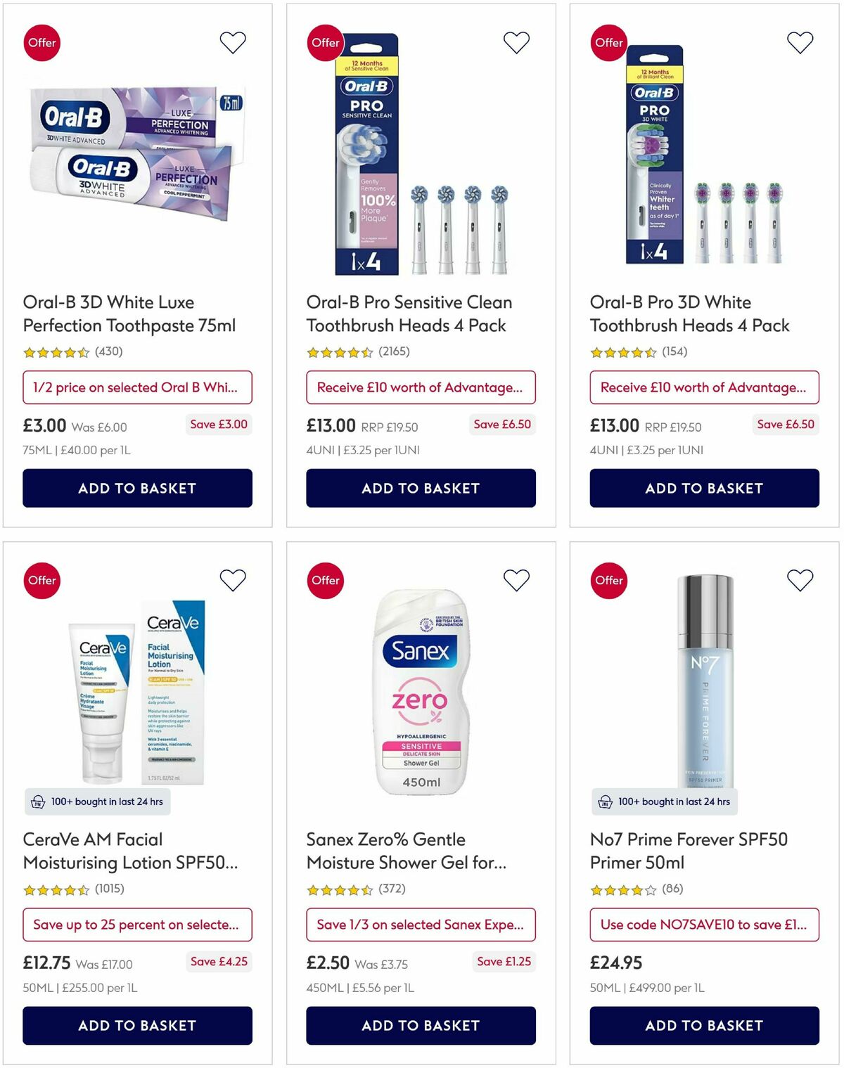 Boots Offers from 16 April