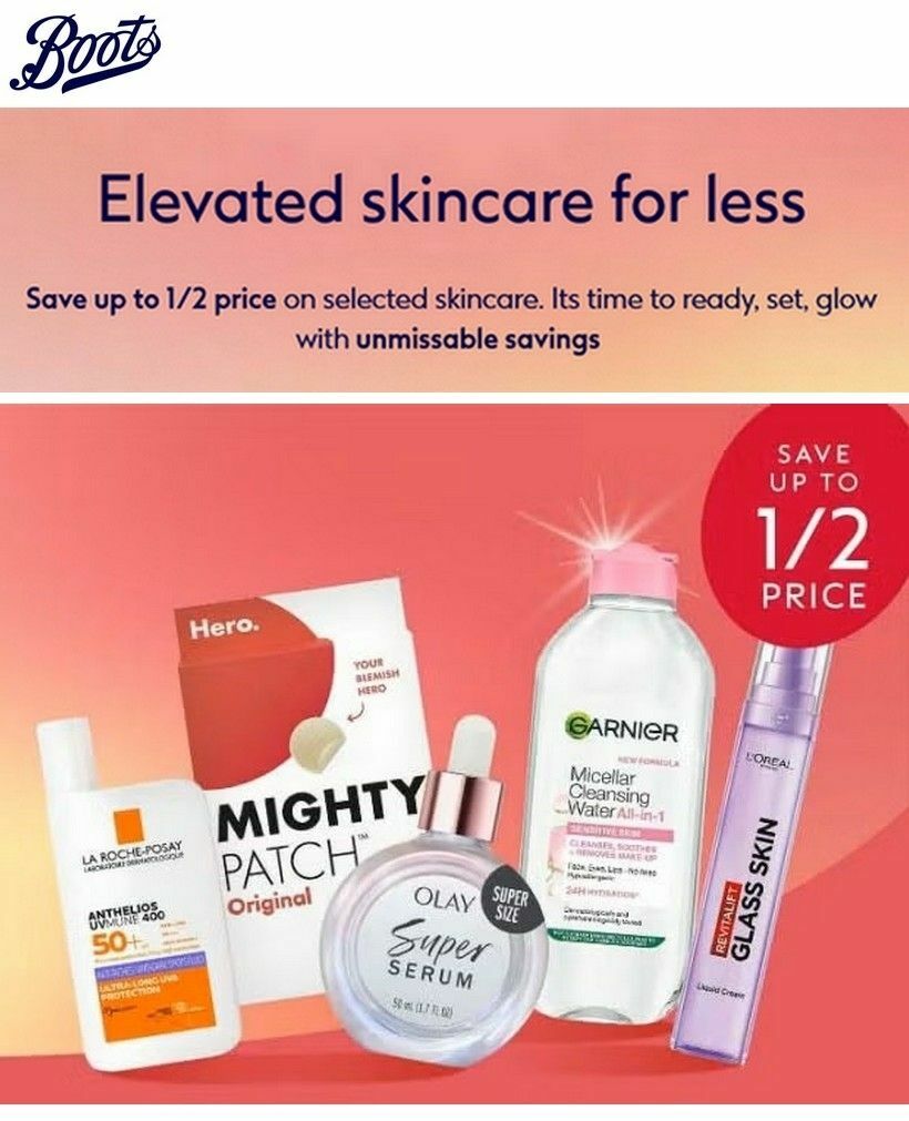 Boots Offers from 16 May