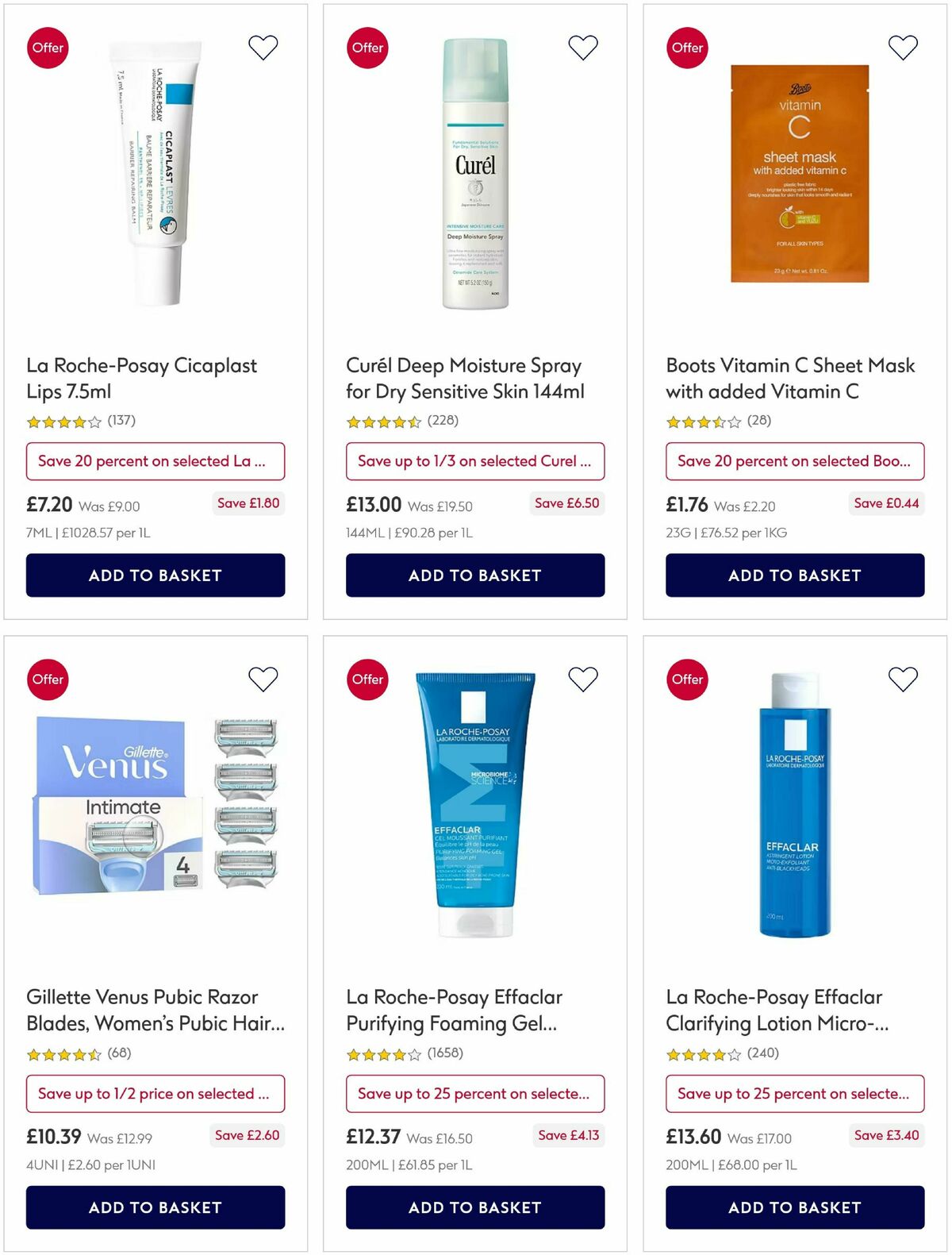 Boots Offers from 16 May