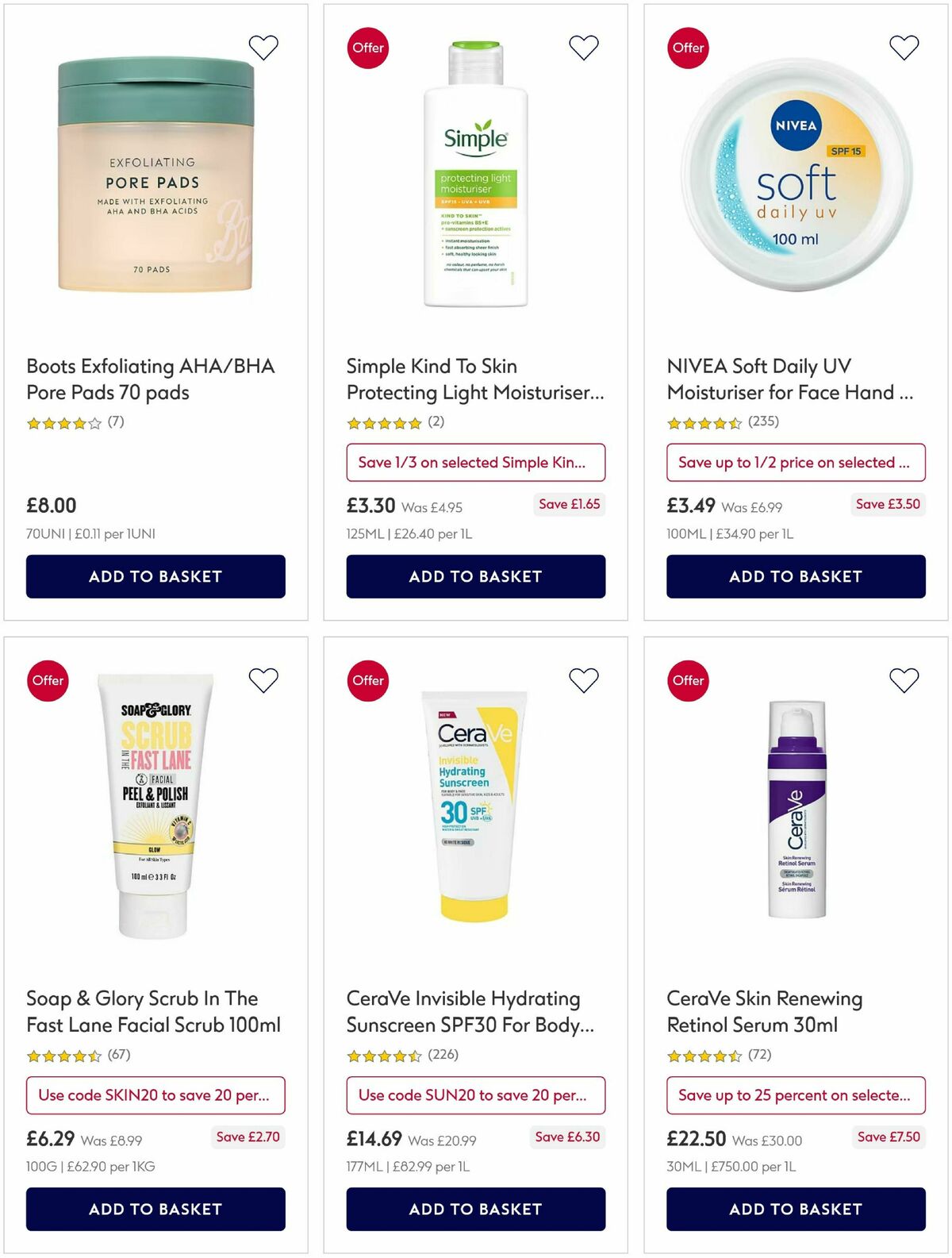 Boots Offers from 16 May