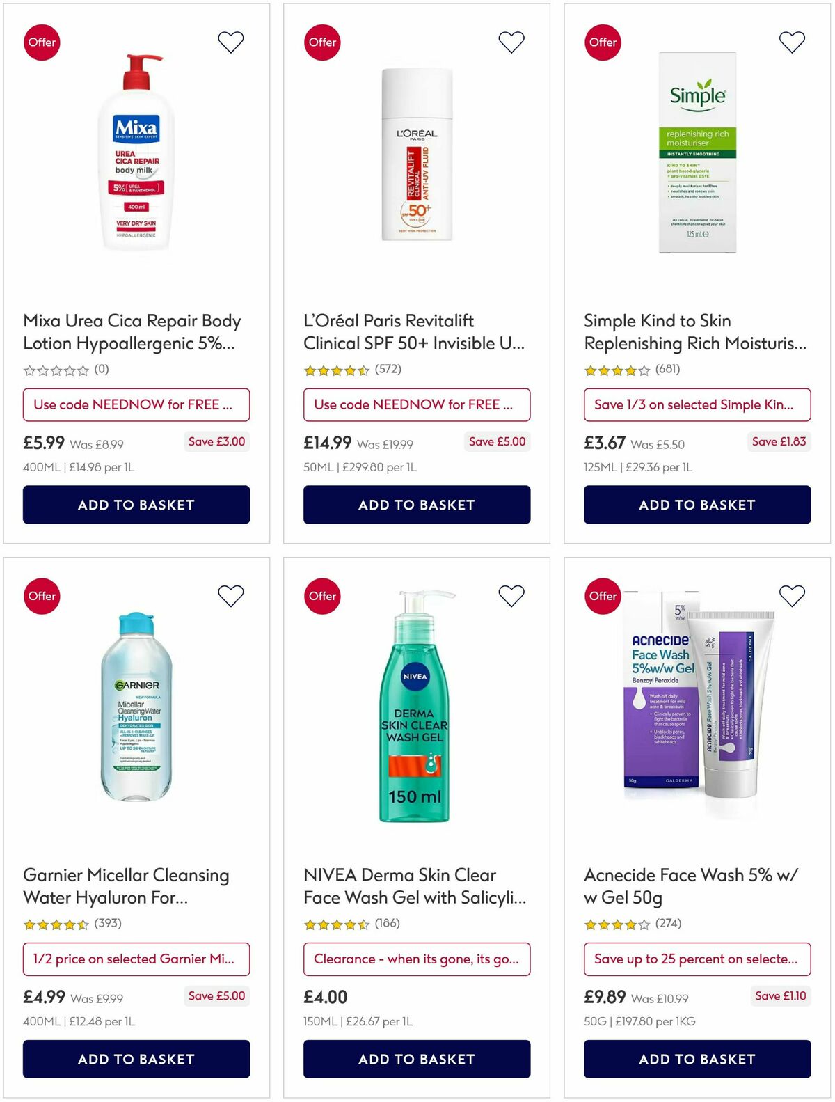 Boots Offers from 16 May