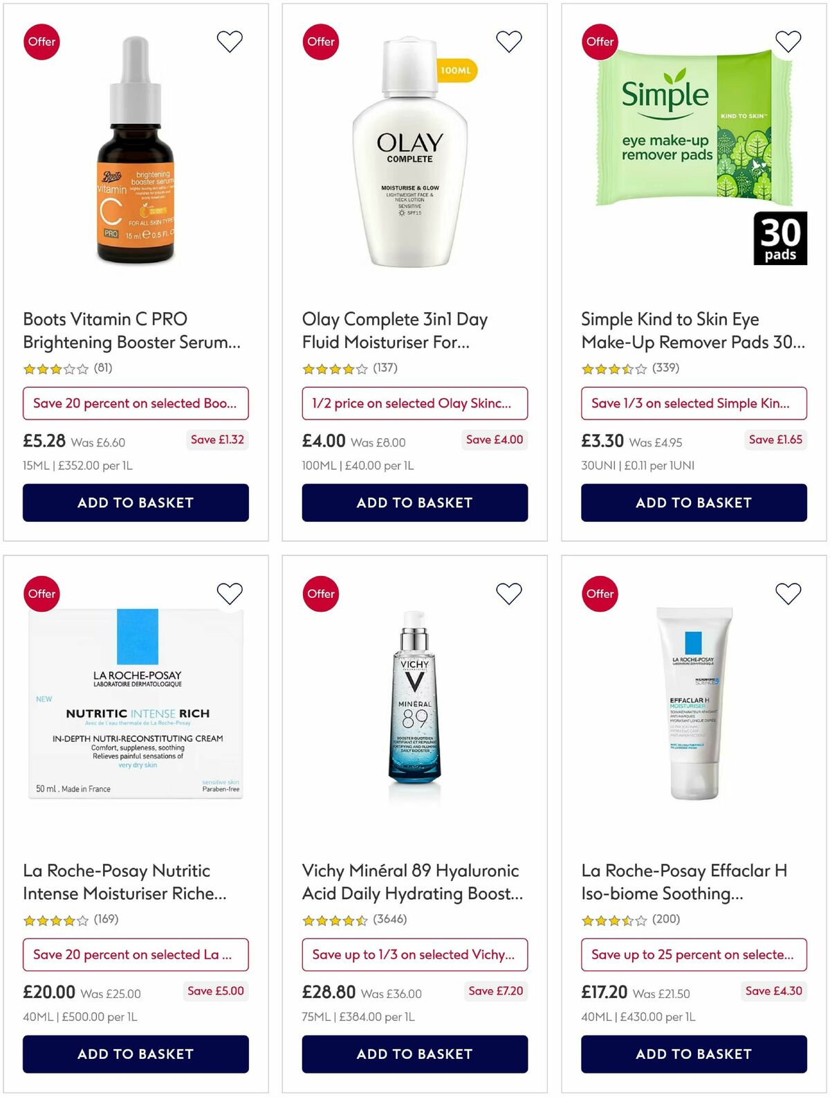 Boots Offers from 16 May