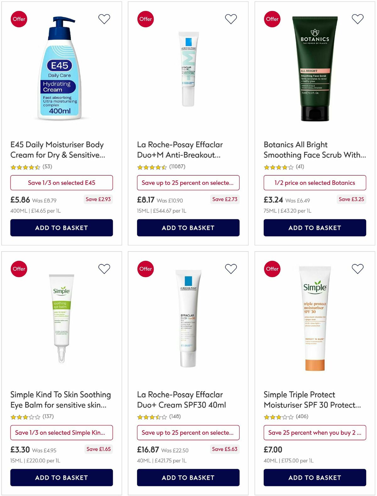 Boots Offers from 16 May