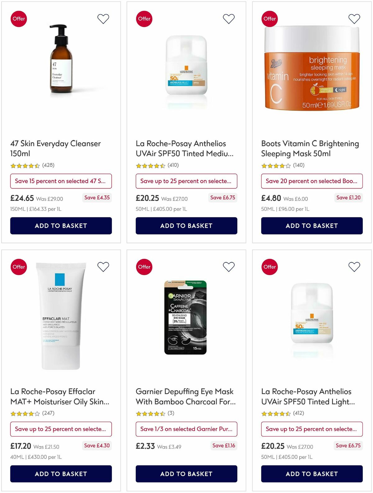 Boots Offers from 16 May