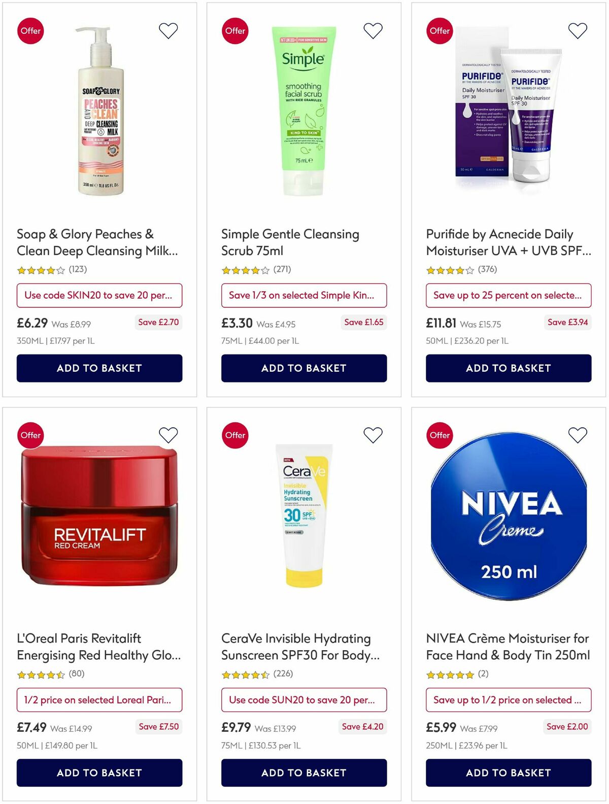Boots Offers from 16 May