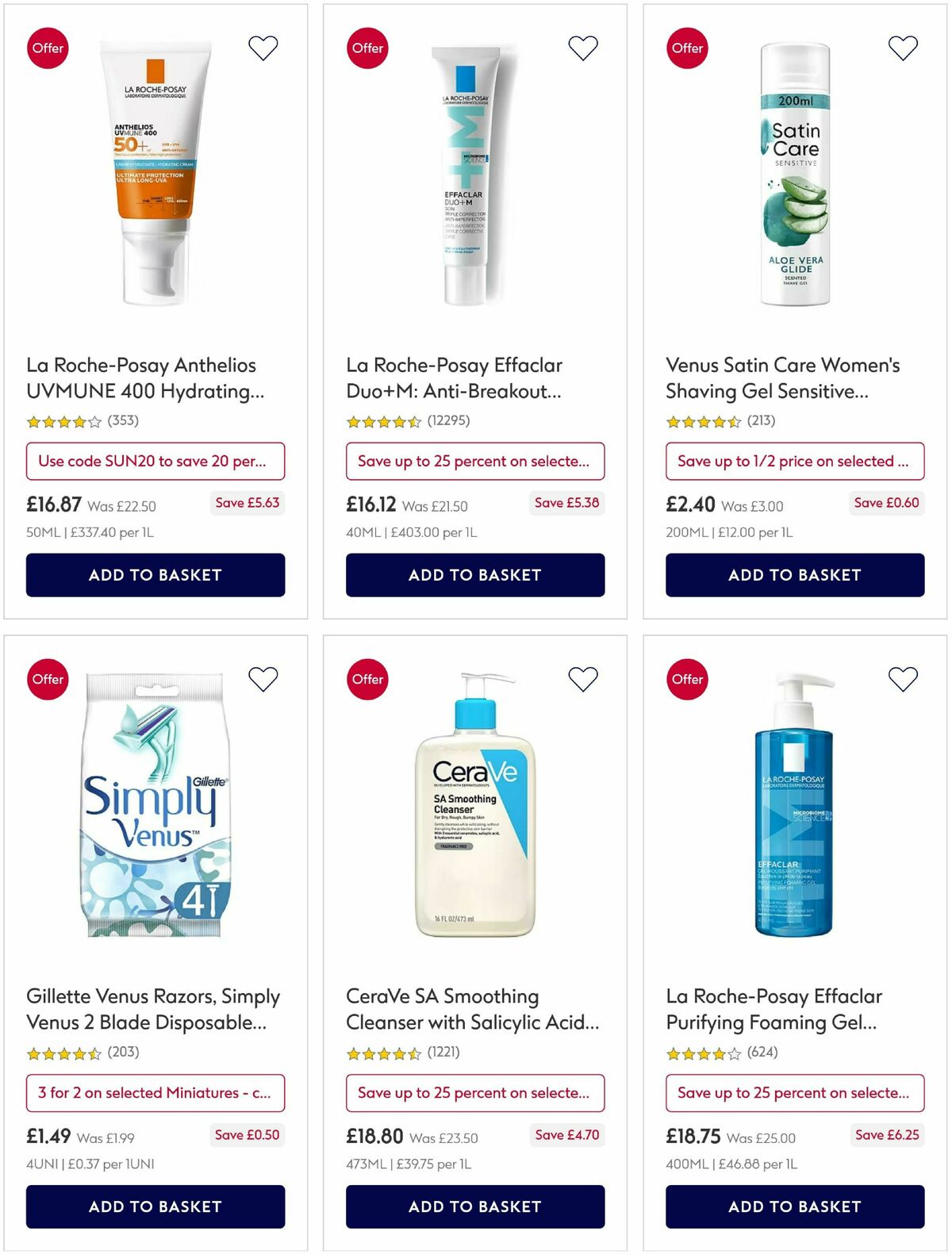 Boots Offers from 16 May