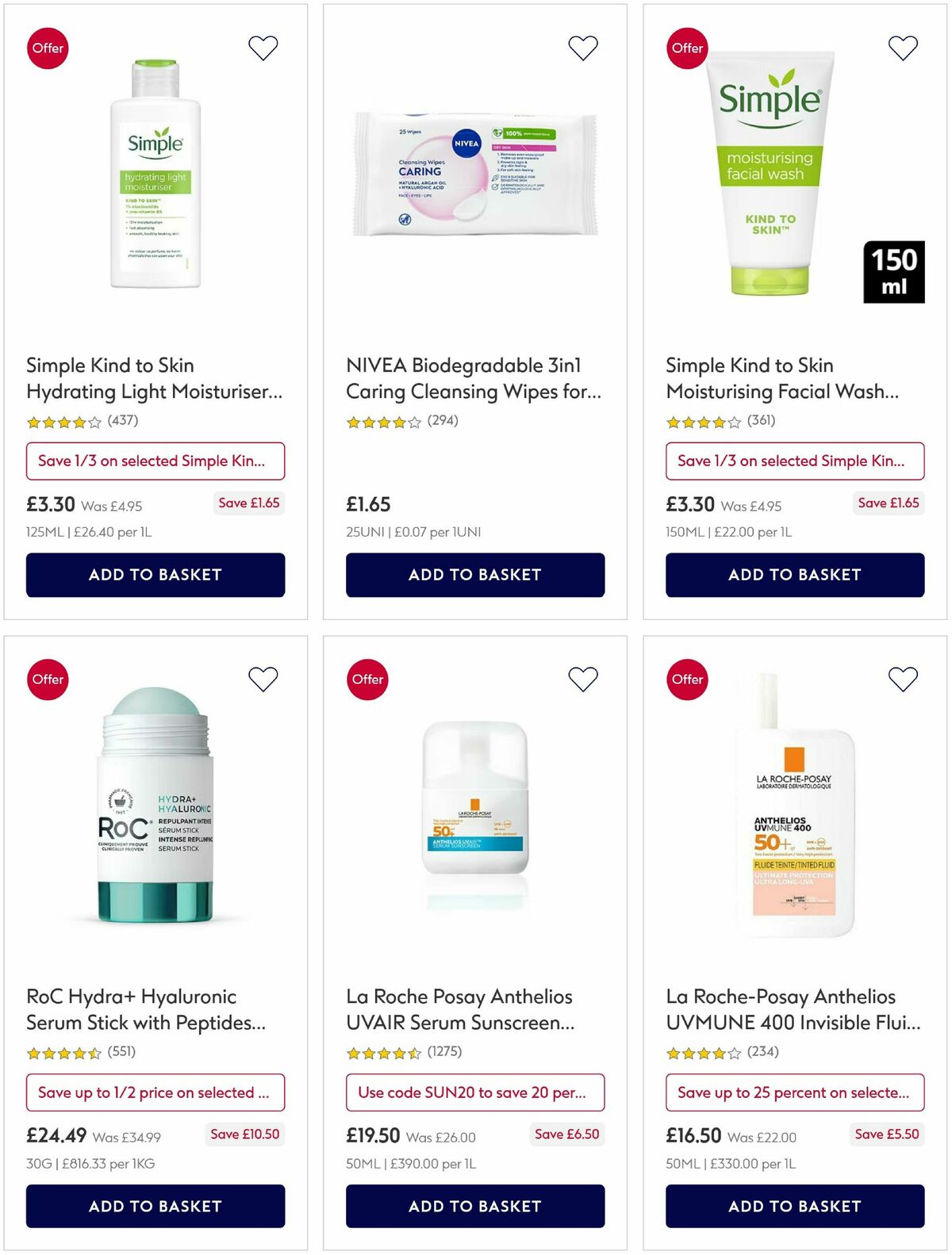 Boots Offers from 16 May