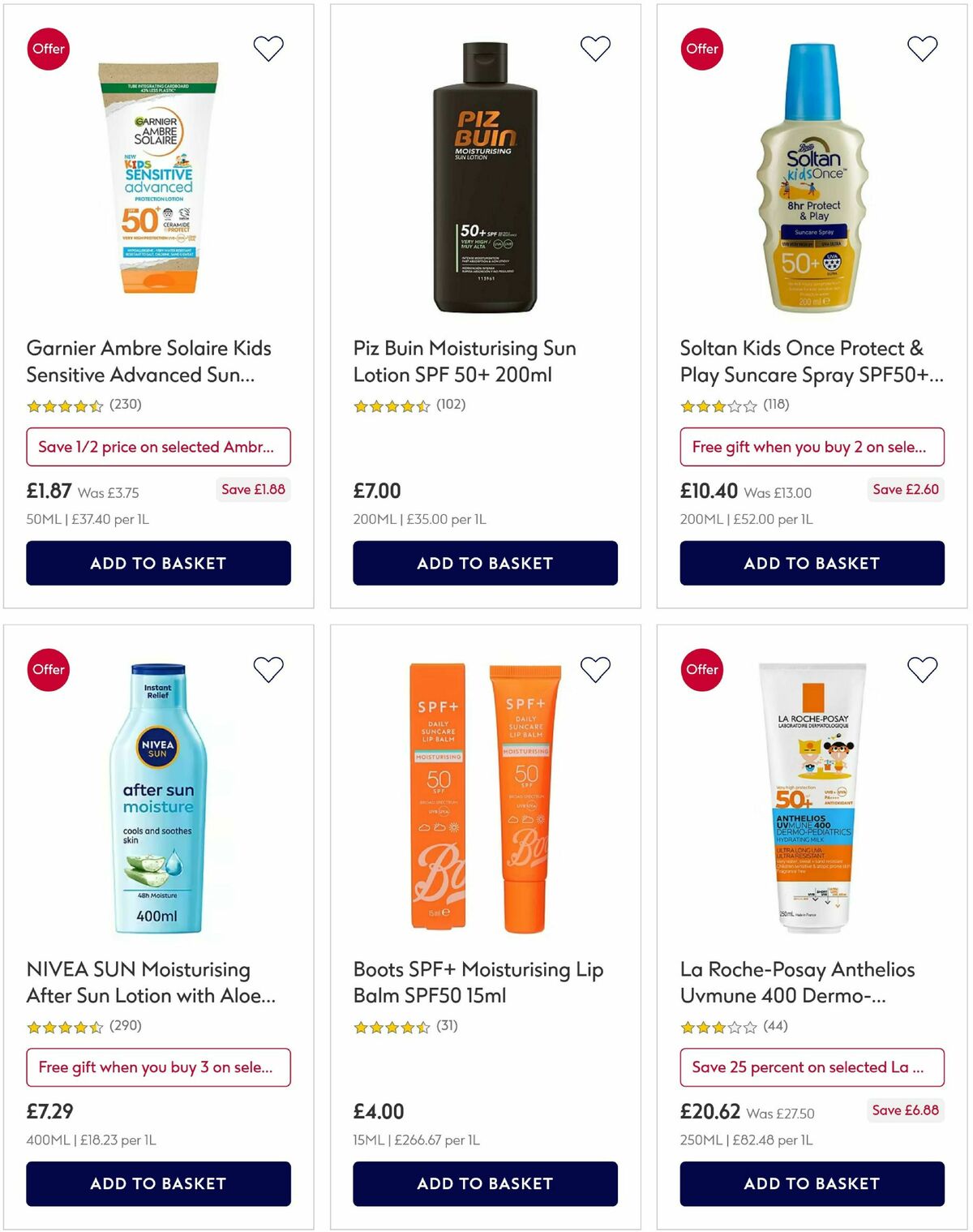 Boots Offers from 17 June
