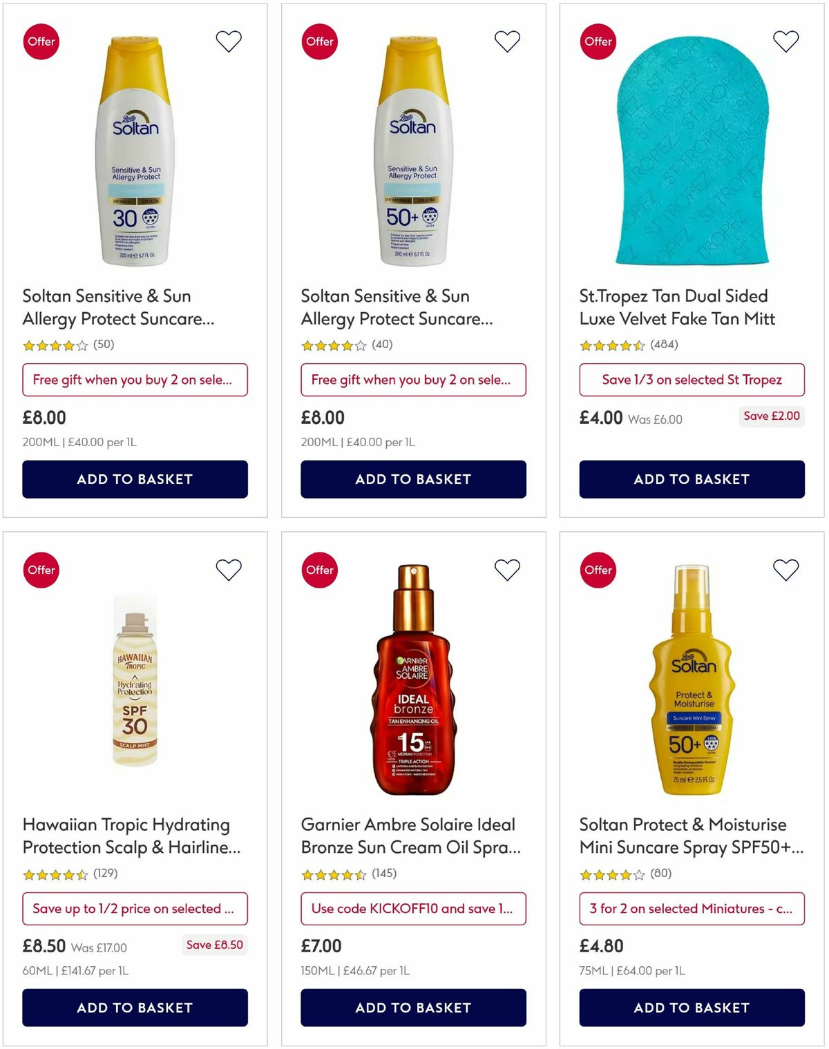 Boots Offers from 17 June
