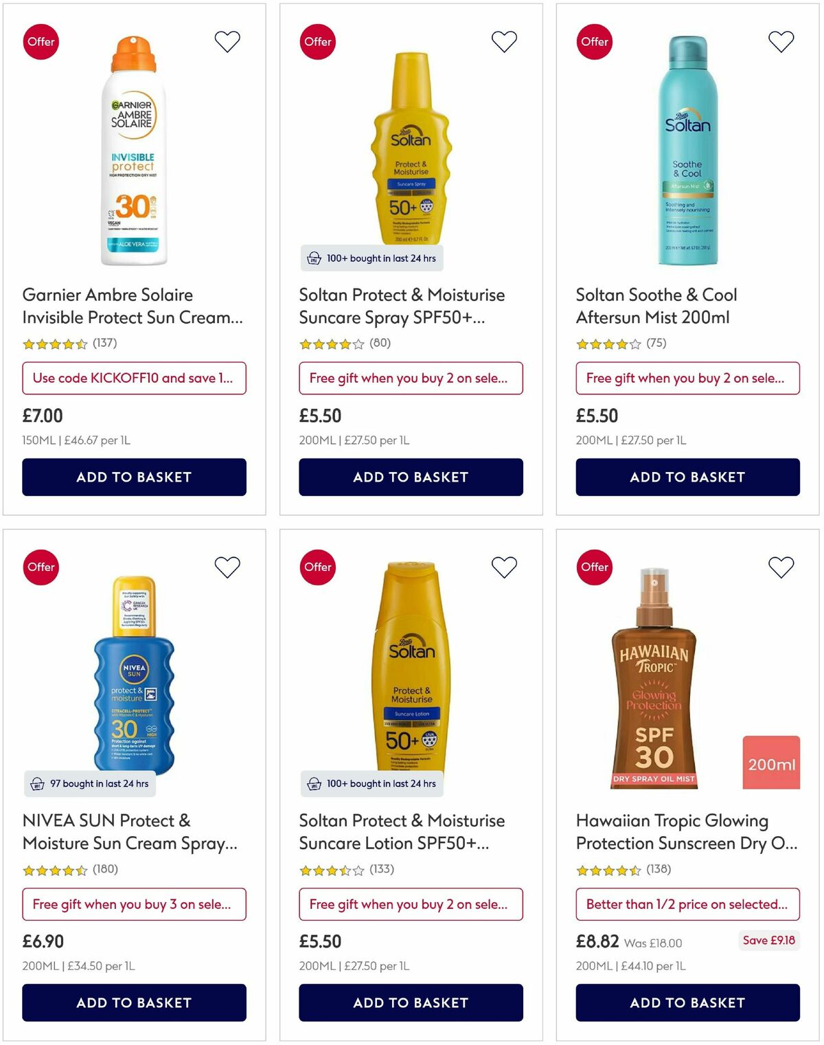 Boots Offers from 17 June