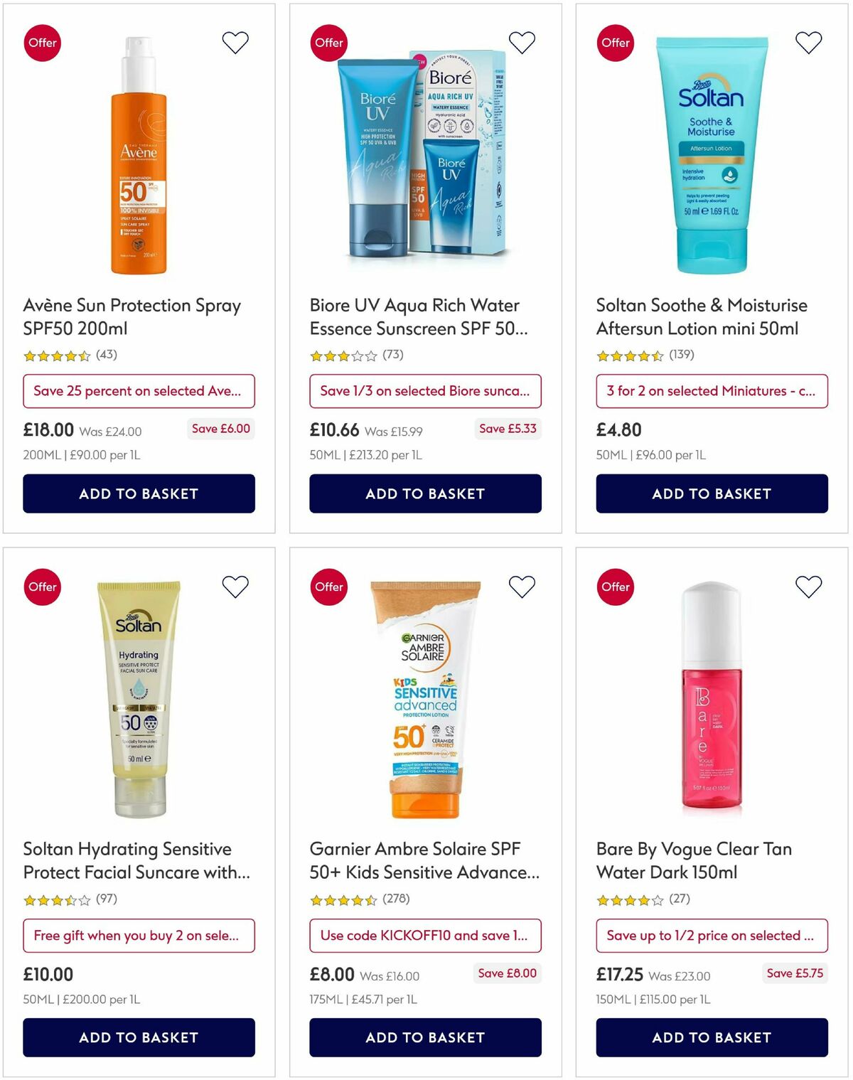 Boots Offers from 17 June