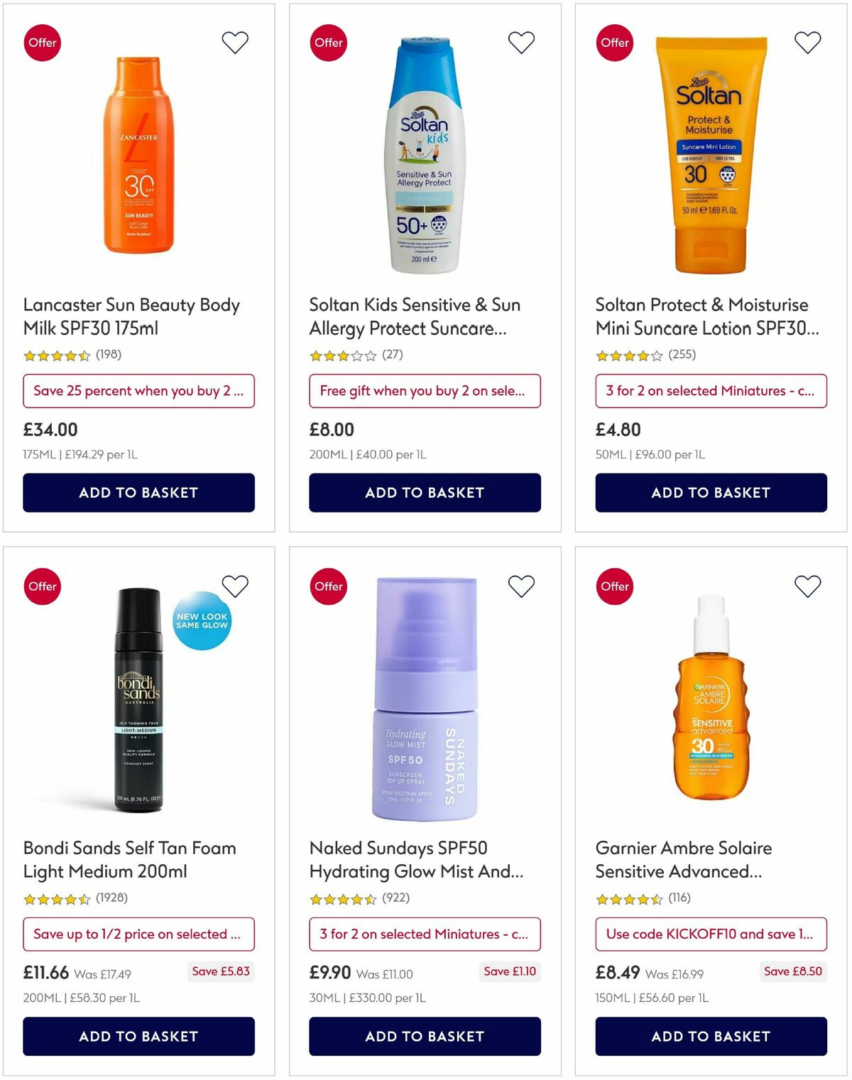 Boots Offers from 17 June
