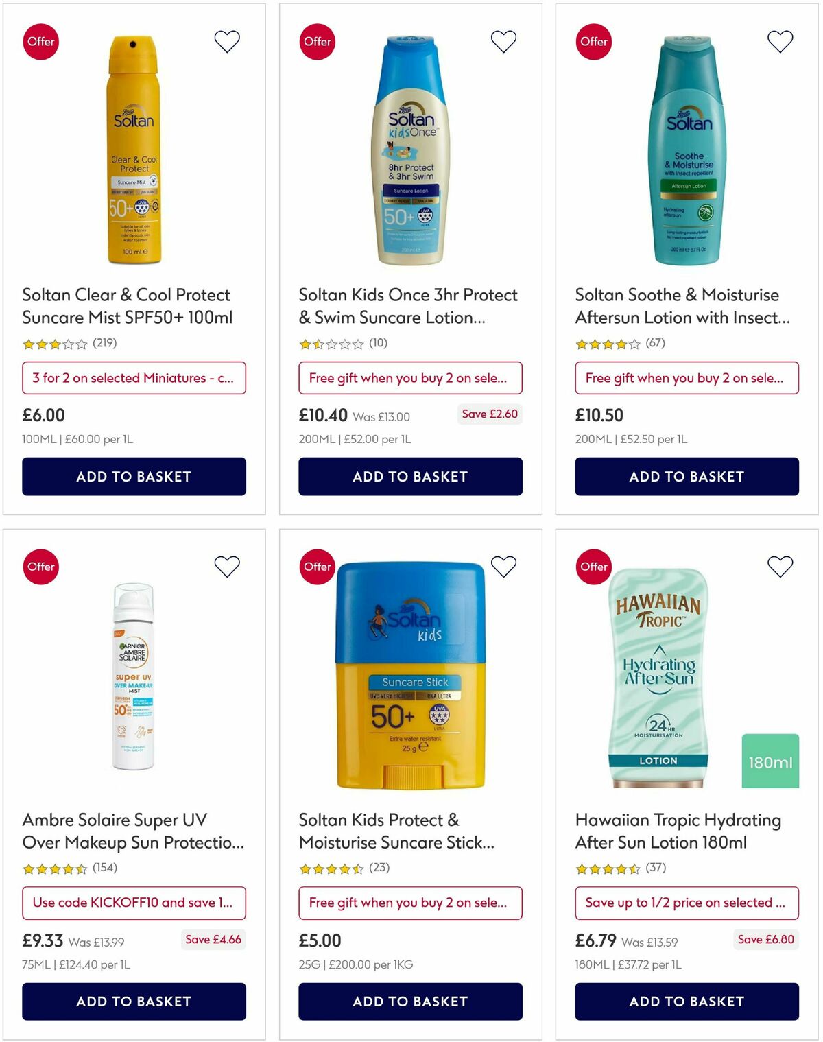 Boots Offers from 17 June