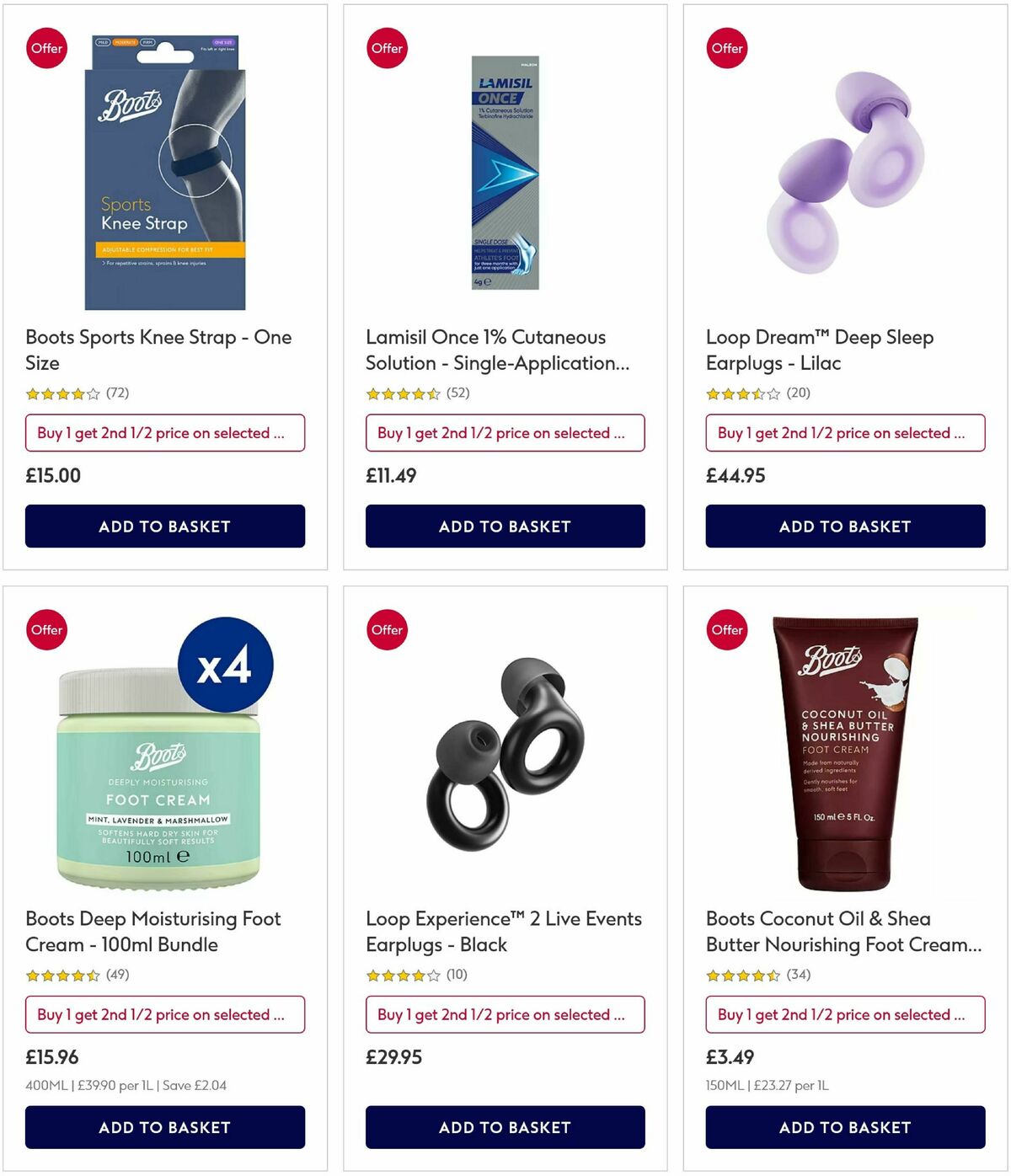 Boots Offers from 16 July
