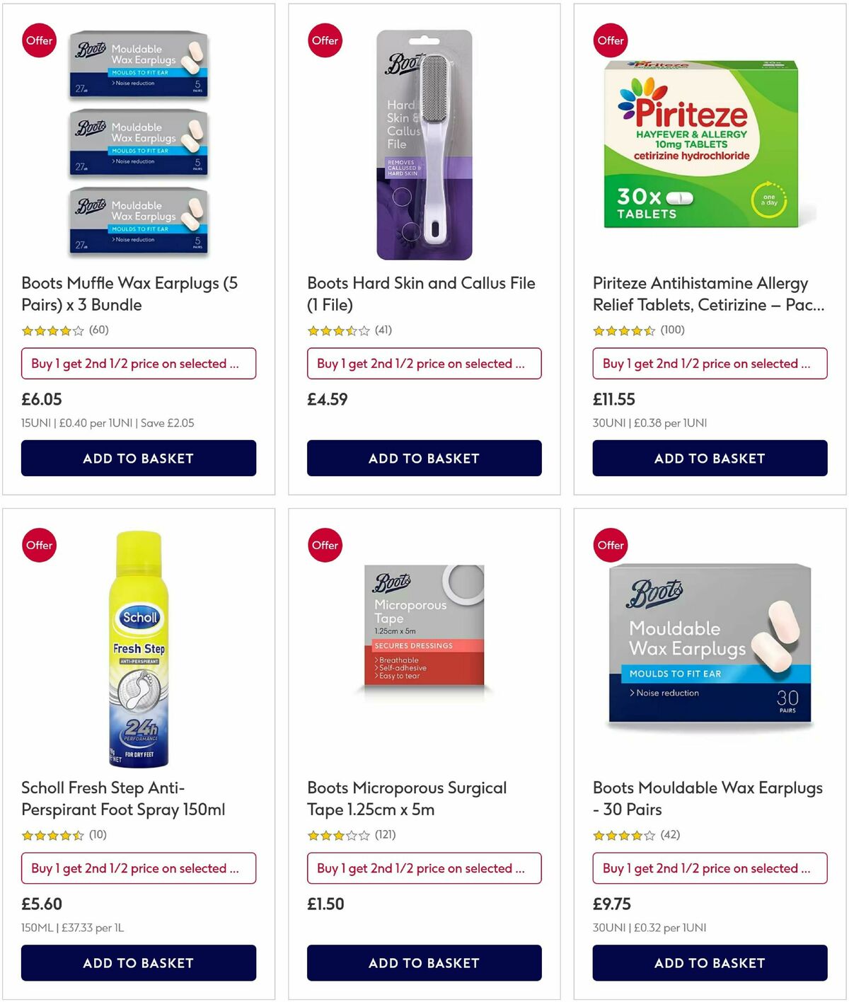 Boots Offers from 16 July