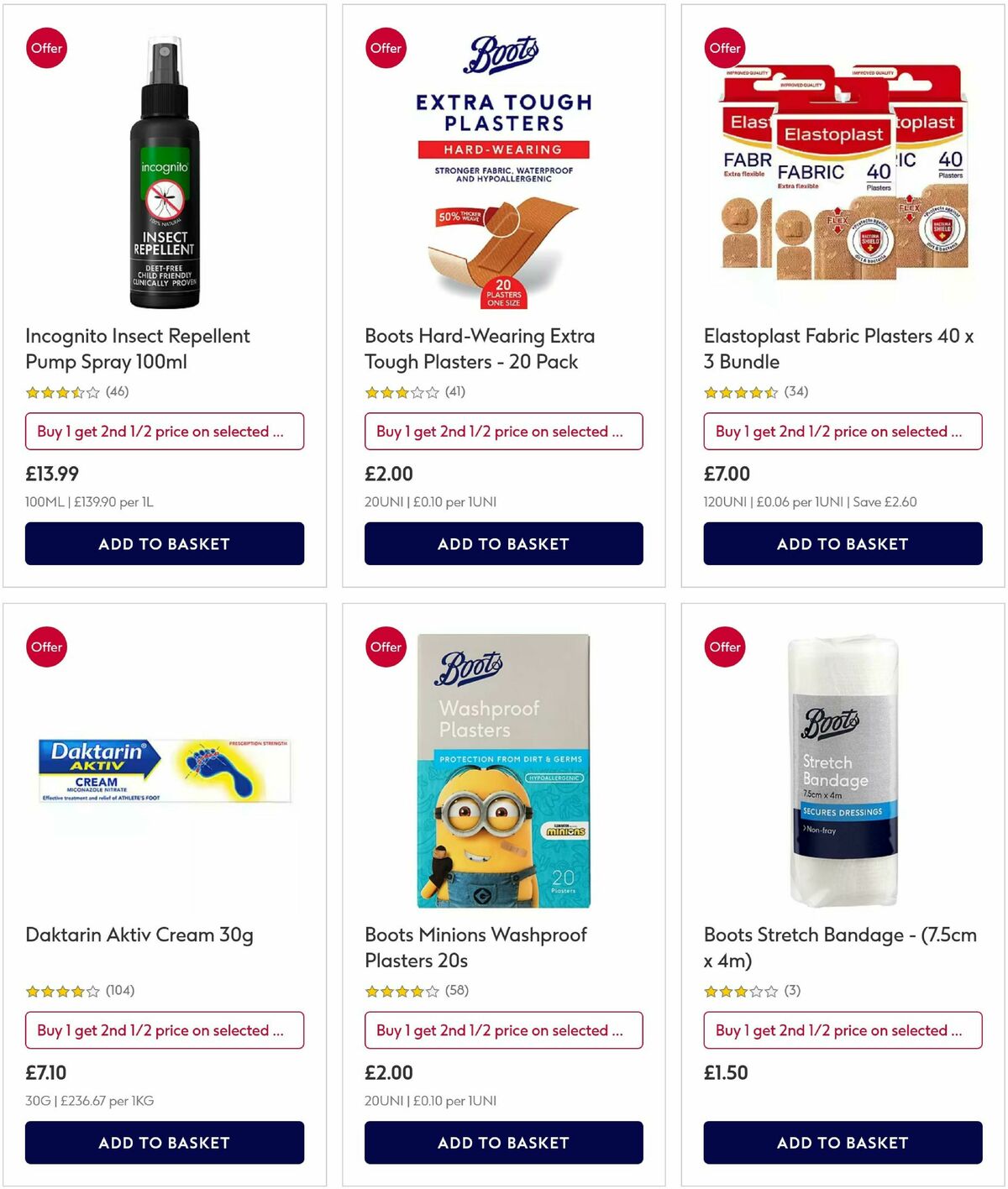 Boots Offers from 16 July