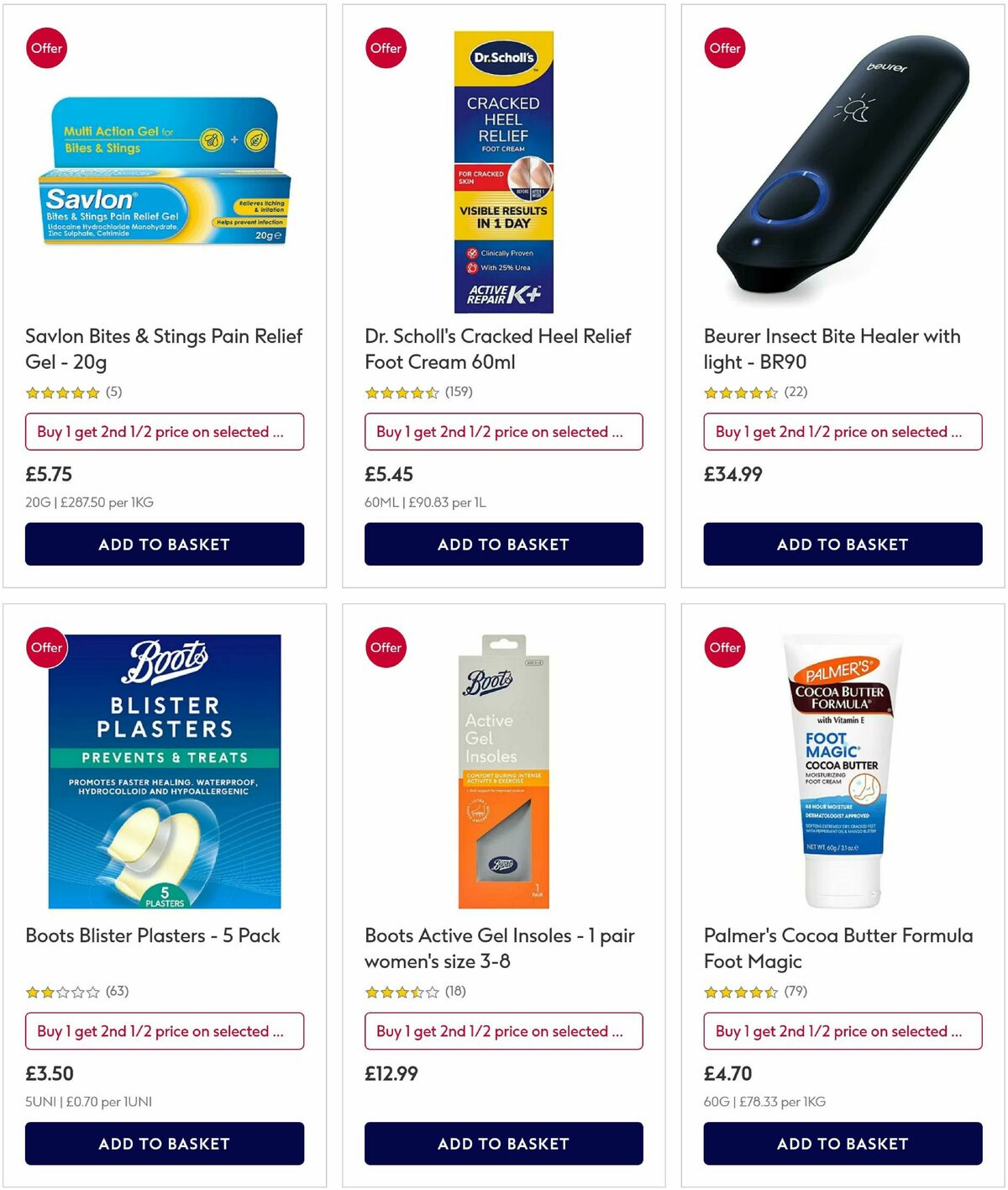 Boots Offers from 16 July