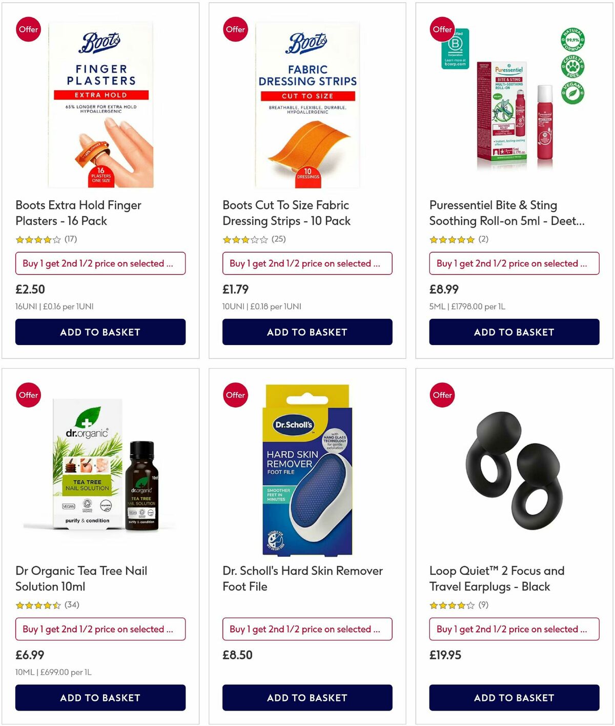 Boots Offers from 16 July