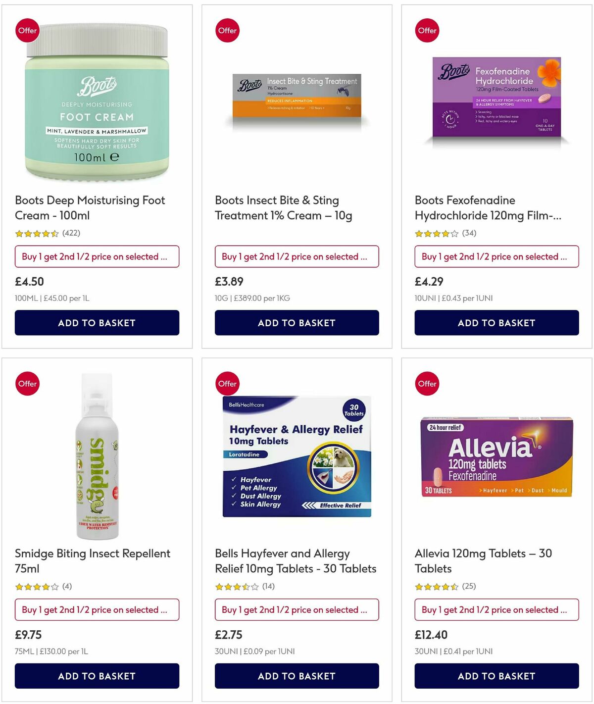 Boots Offers from 16 July