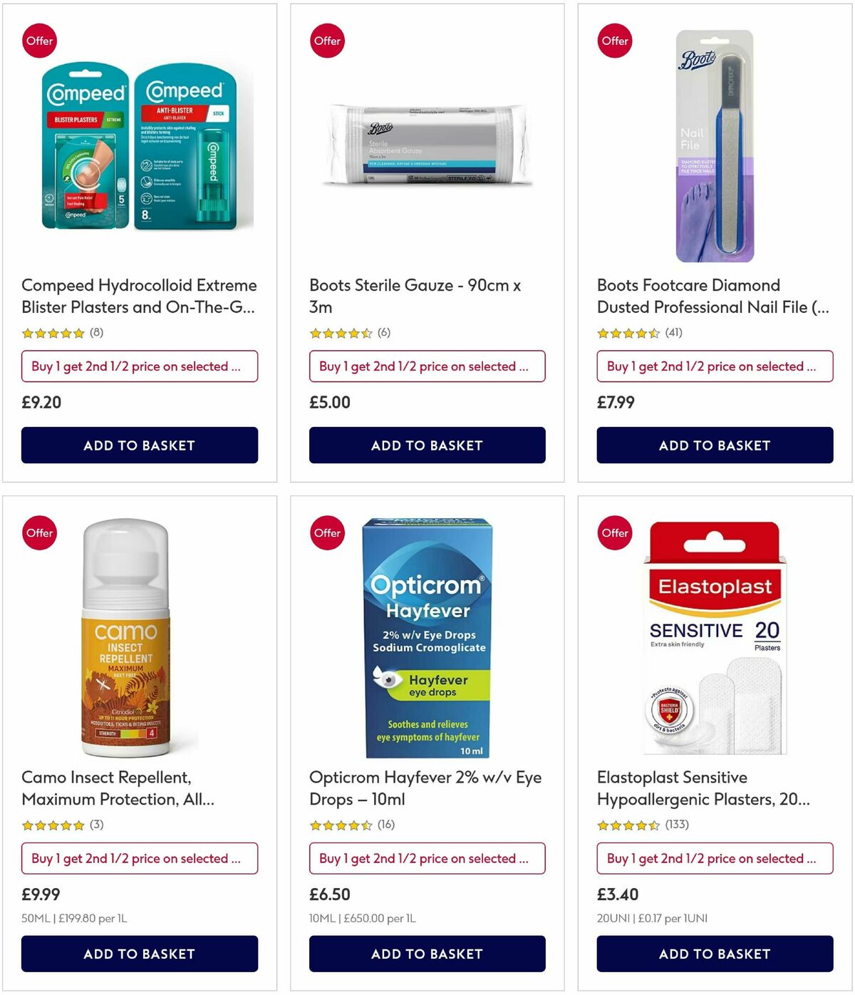 Boots Offers from 16 July