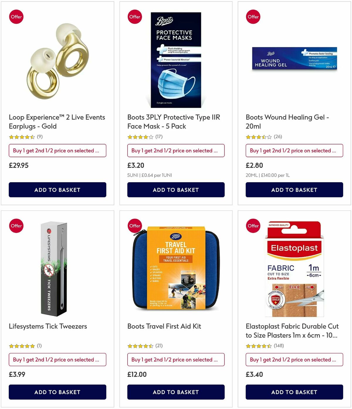 Boots Offers from 16 July