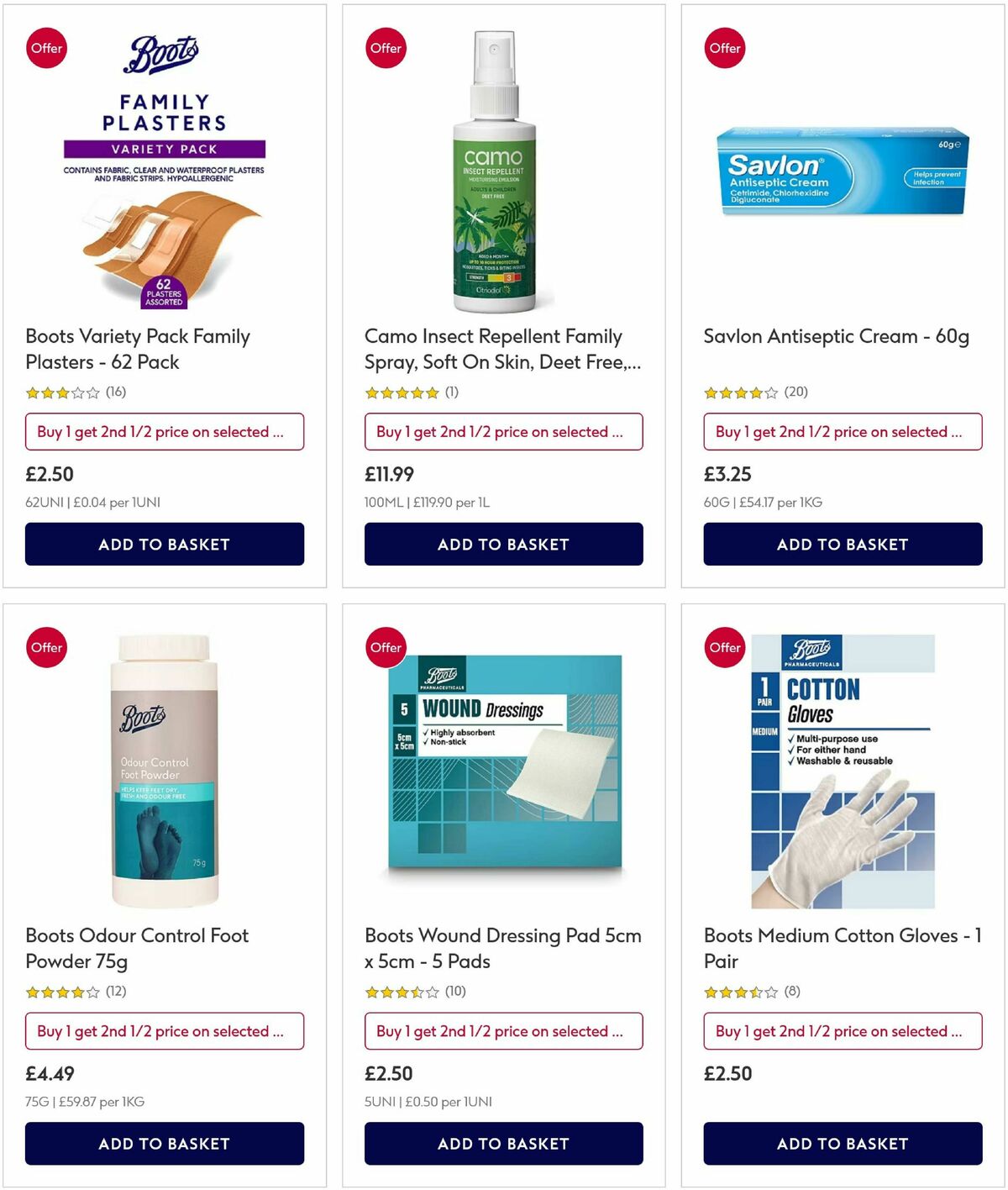 Boots Offers from 16 July