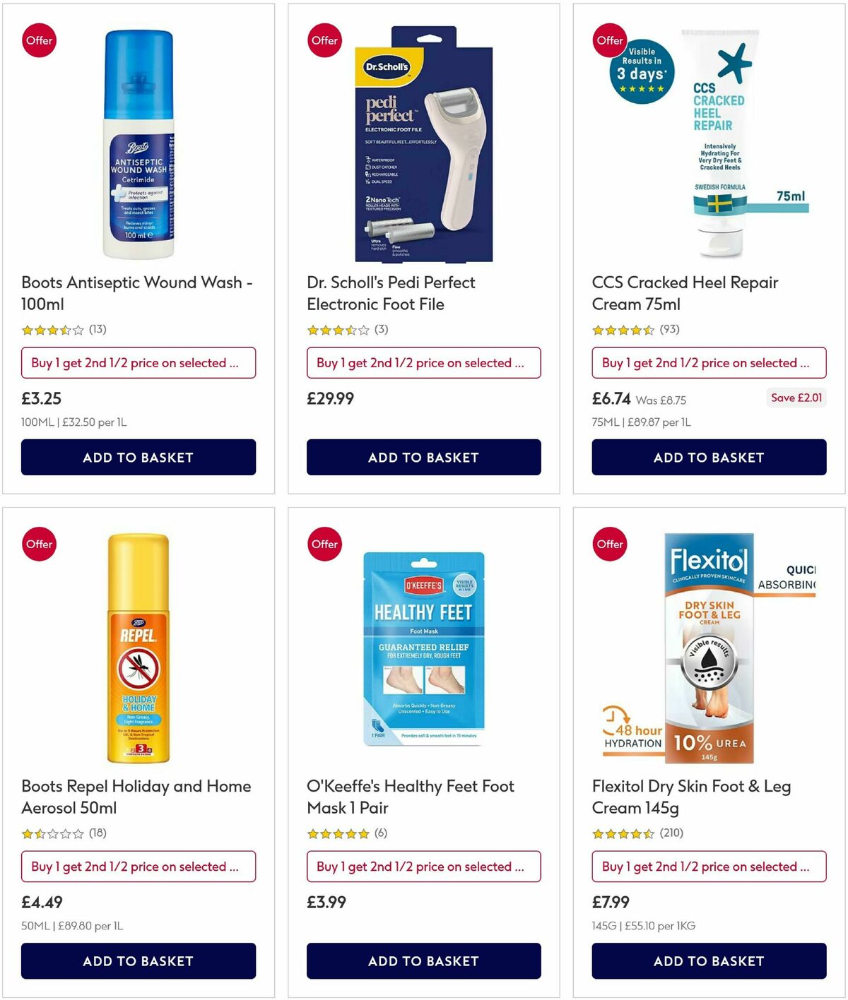 Boots Offers from 16 July