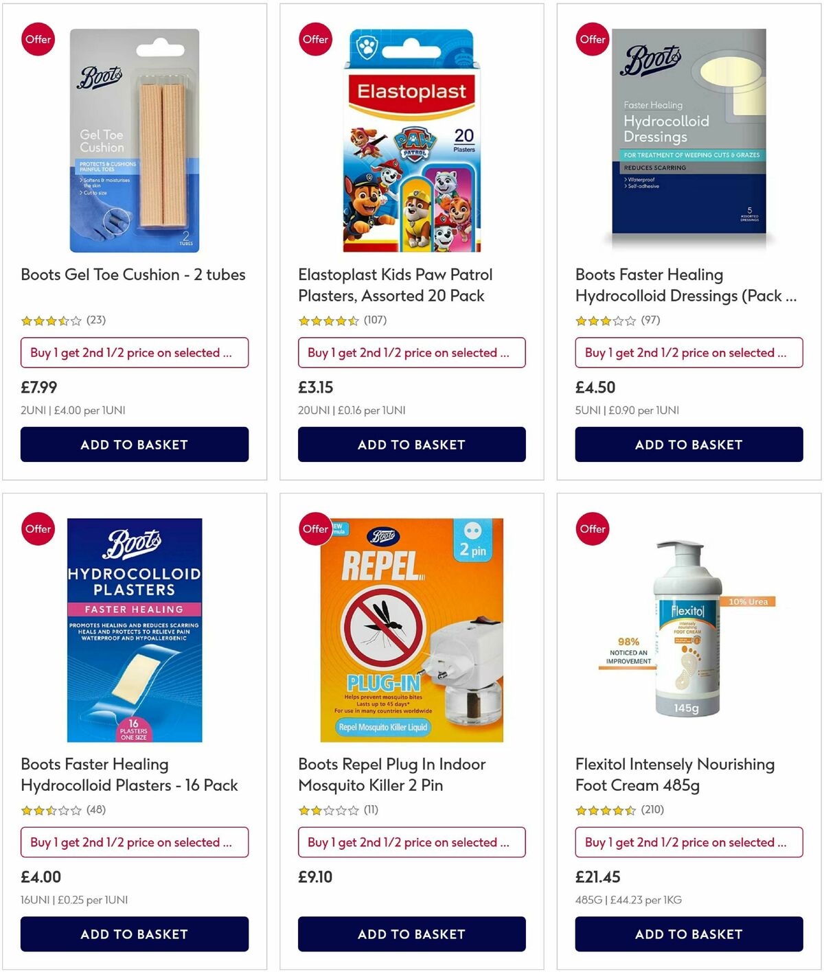 Boots Offers from 16 July