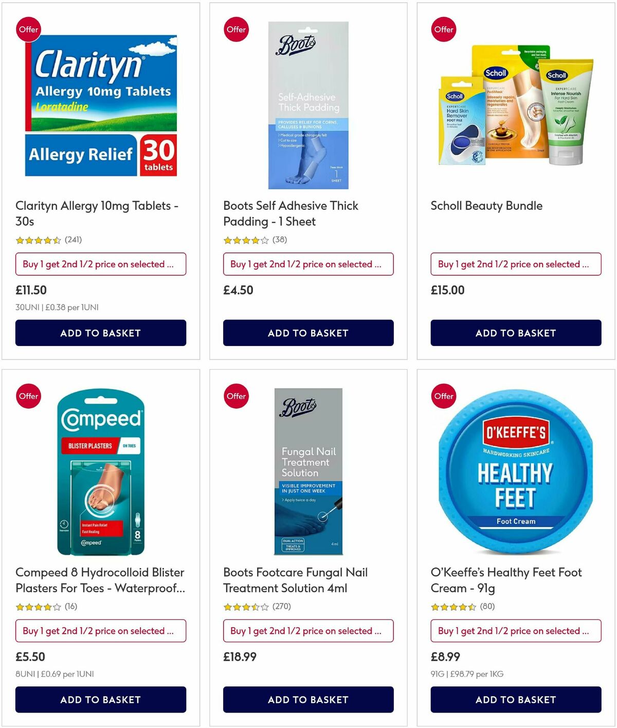 Boots Offers from 16 July