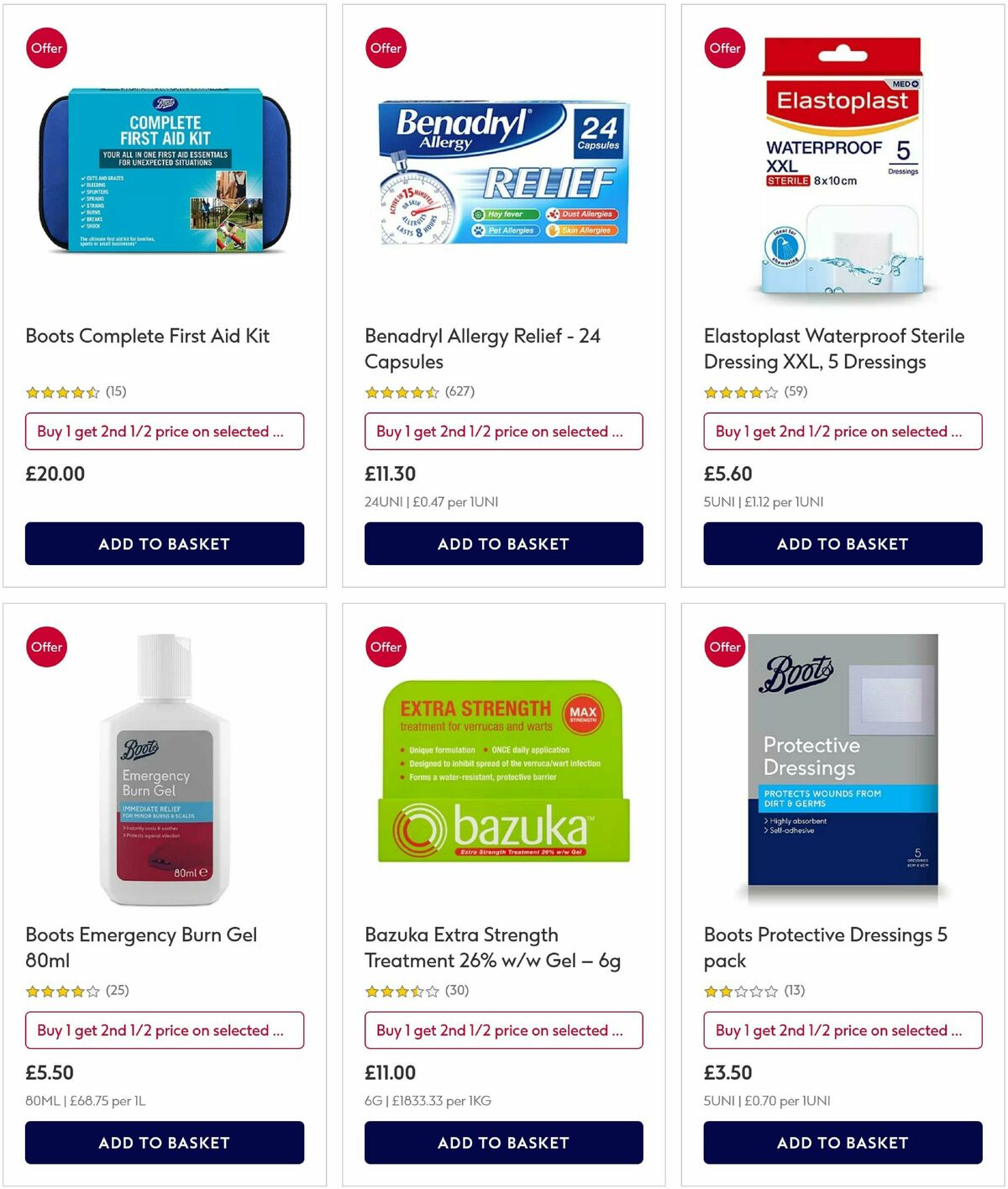 Boots Offers from 16 July
