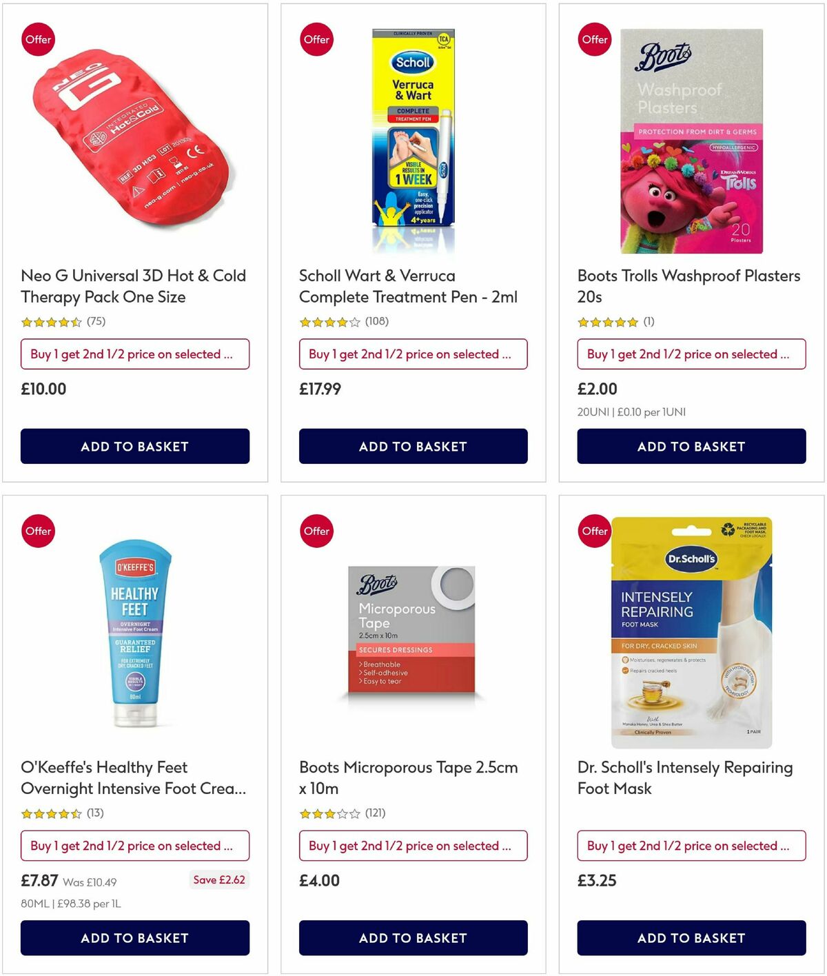 Boots Offers from 16 July