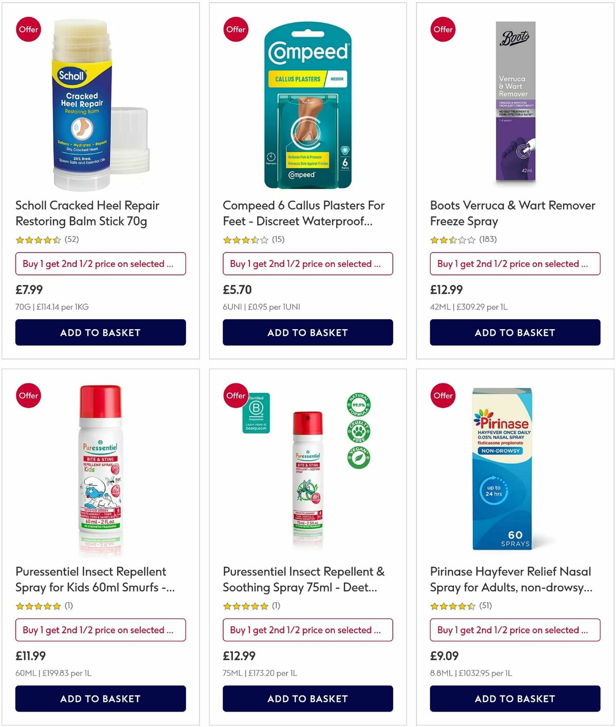 Boots Offers from 16 July