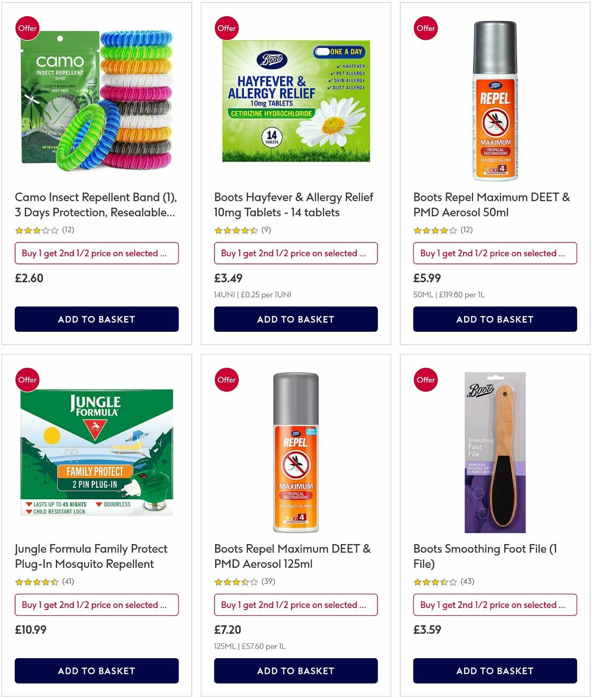 Boots Offers from 16 July