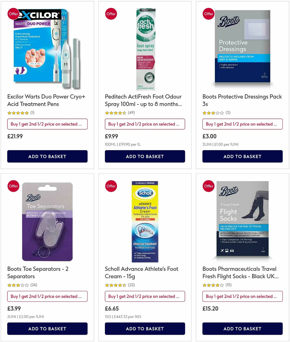 Boots Offers from 16 July