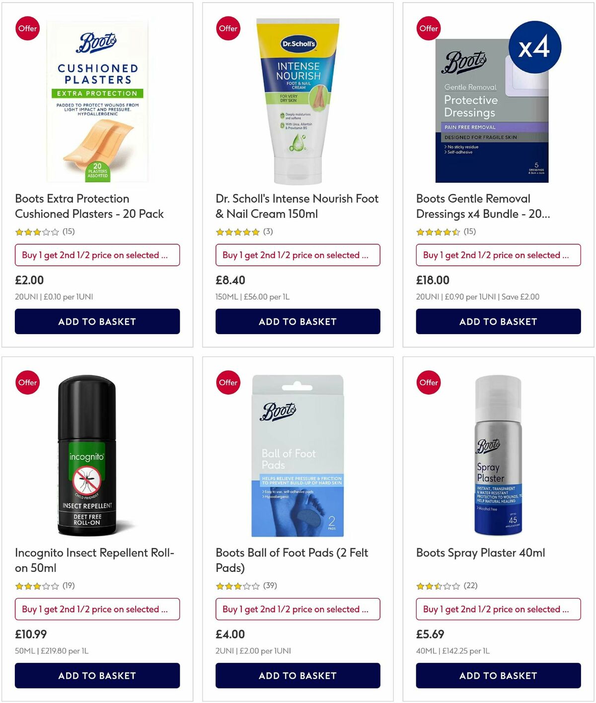 Boots Offers from 16 July