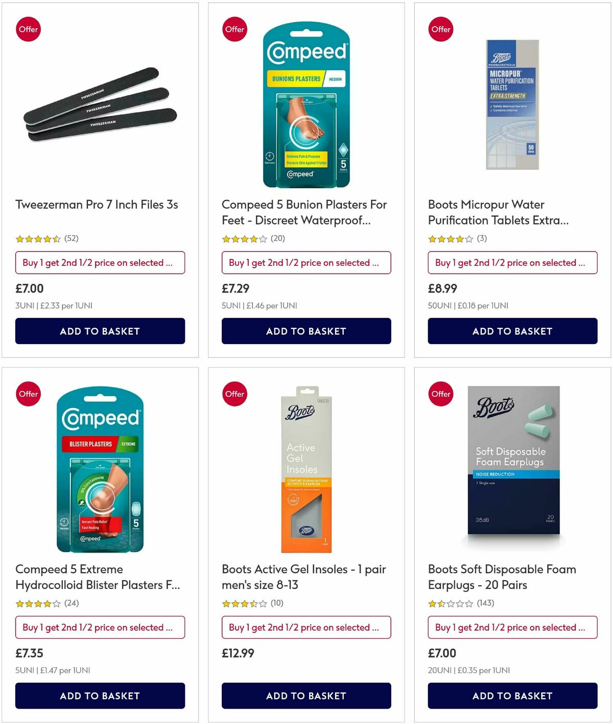 Boots Offers from 16 July