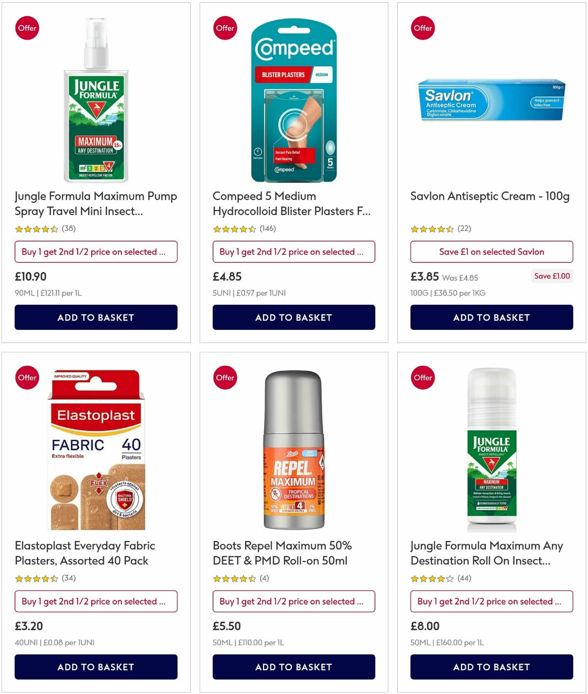 Boots Offers from 16 July