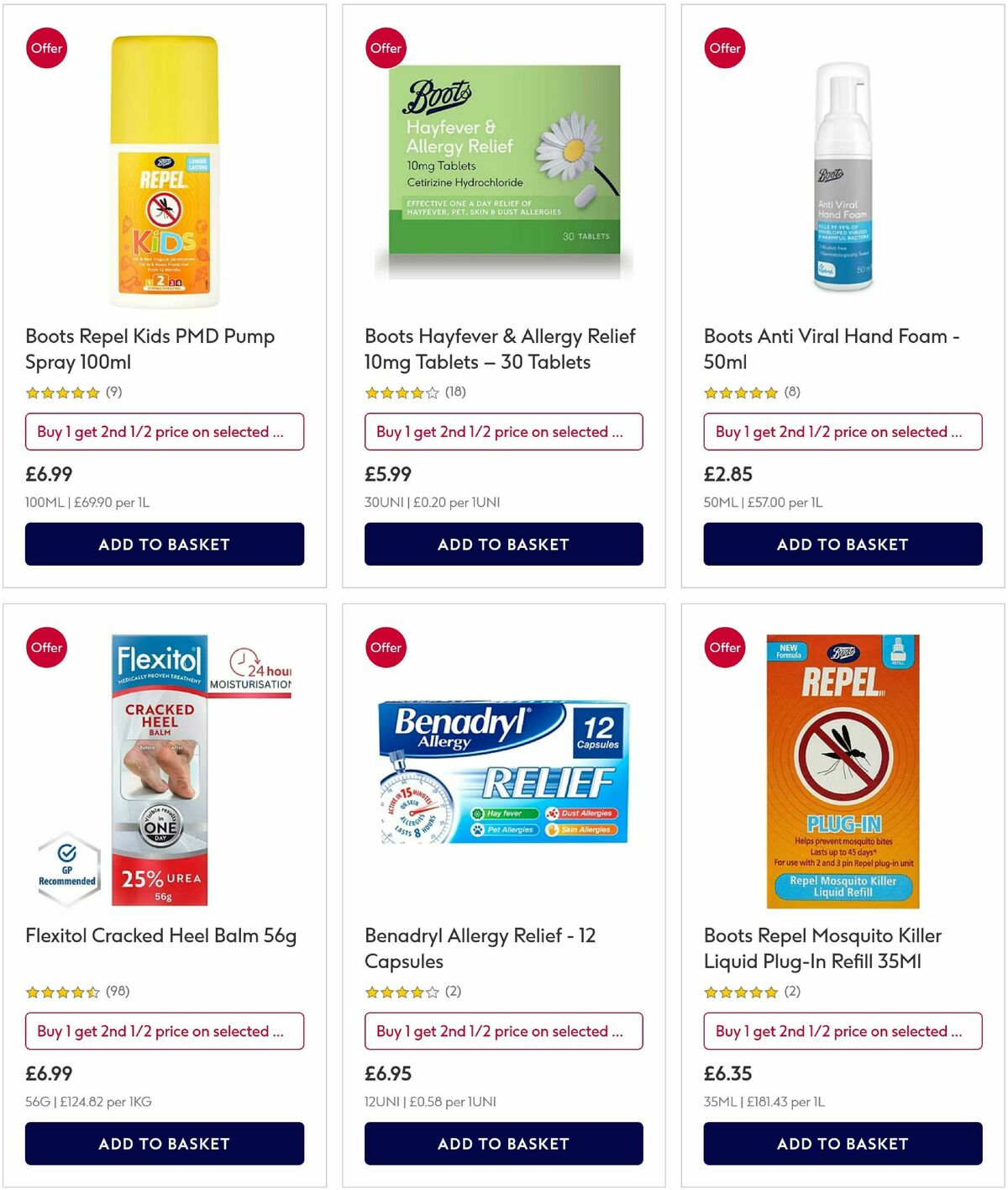 Boots Offers from 16 July