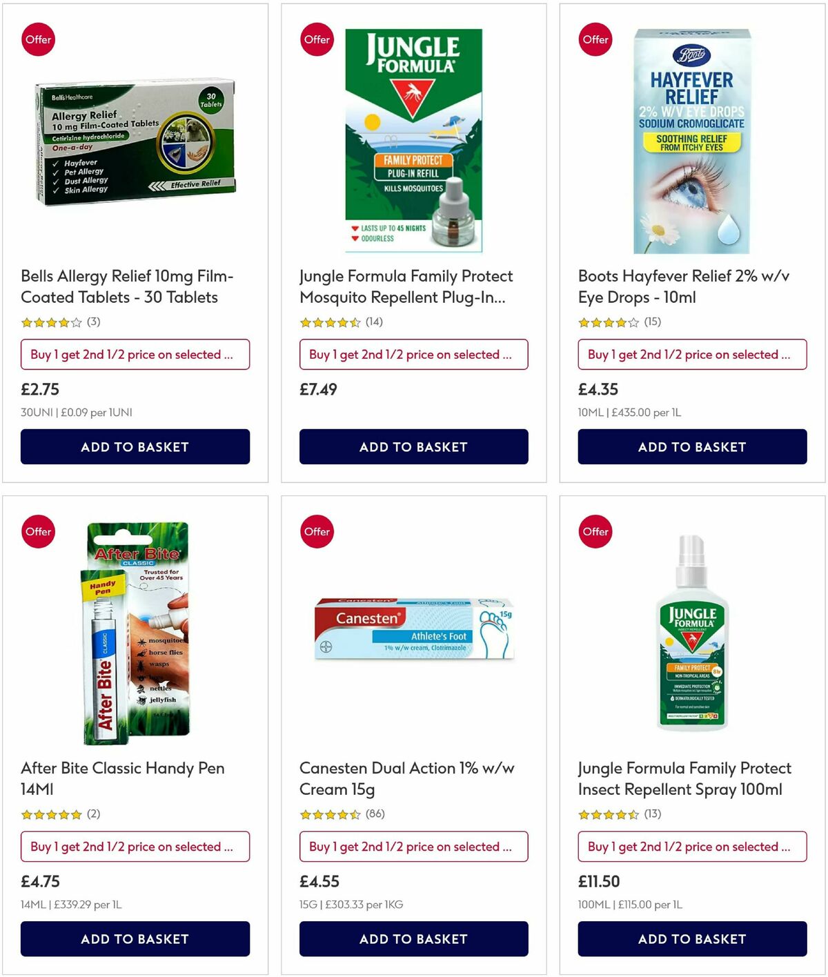 Boots Offers from 16 July